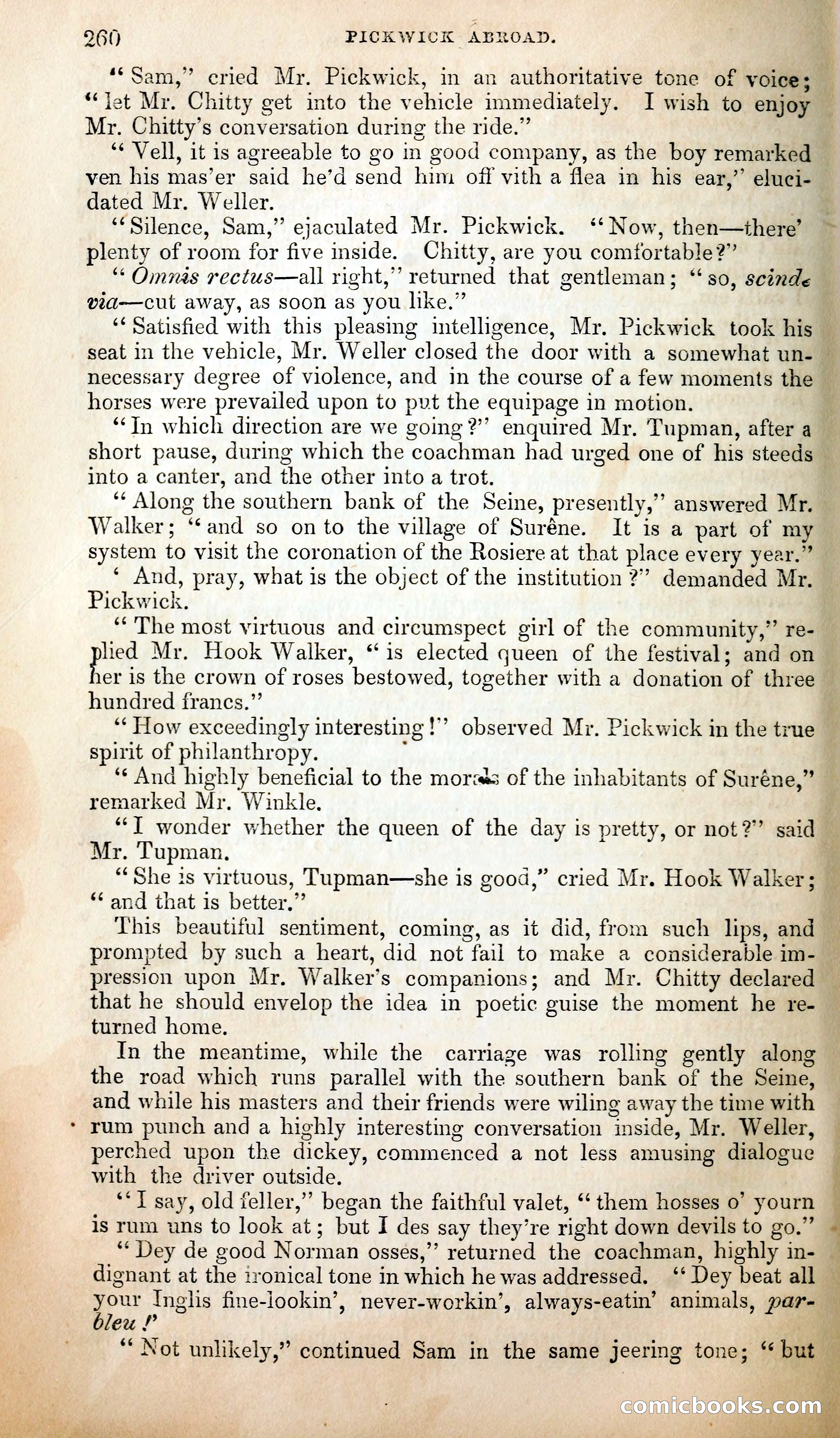 Pickwick Abroad; or, The Tour in France — page 273 of 399