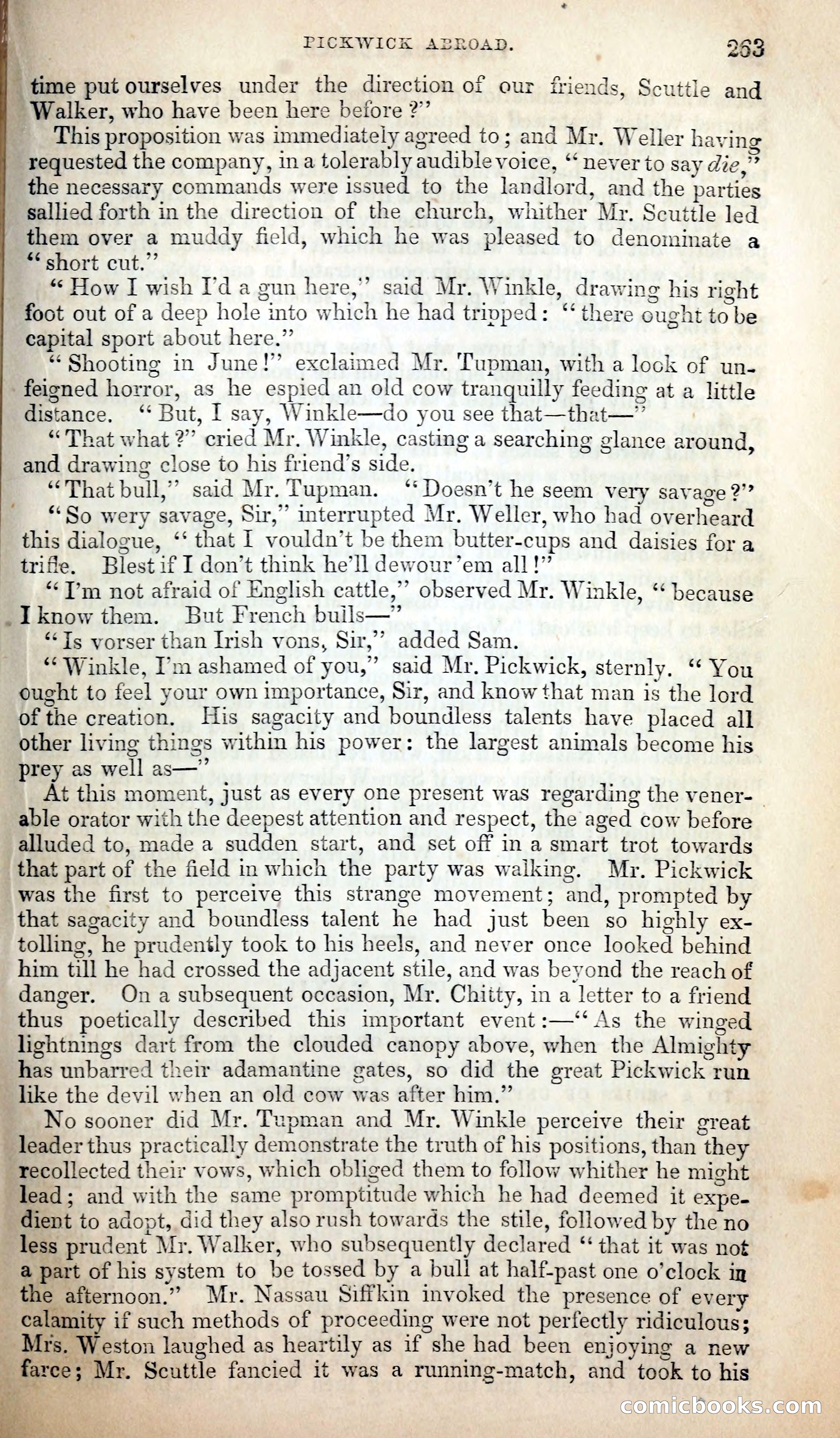 Pickwick Abroad; or, The Tour in France — page 276 of 399