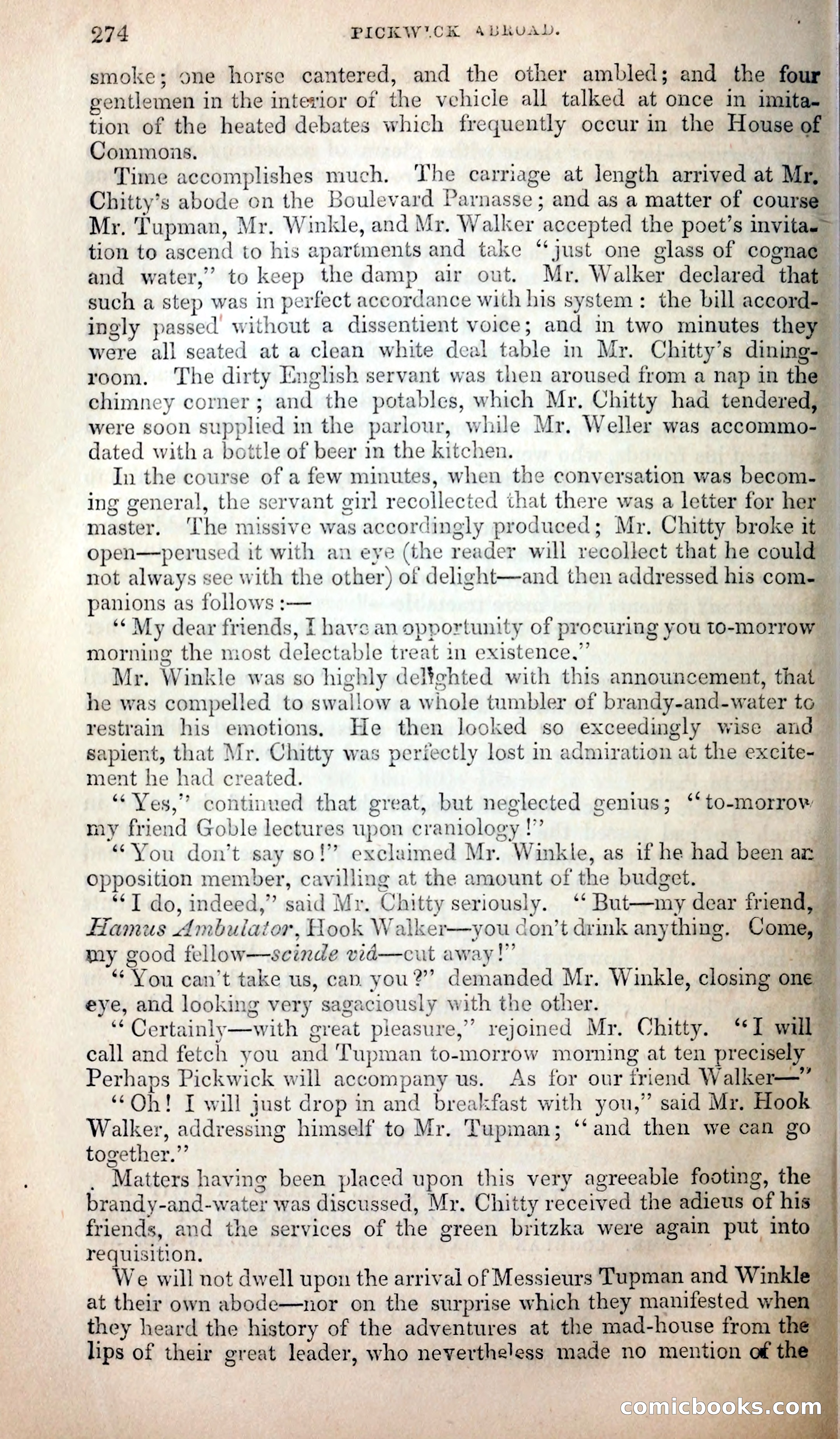 Pickwick Abroad; or, The Tour in France — page 287 of 399