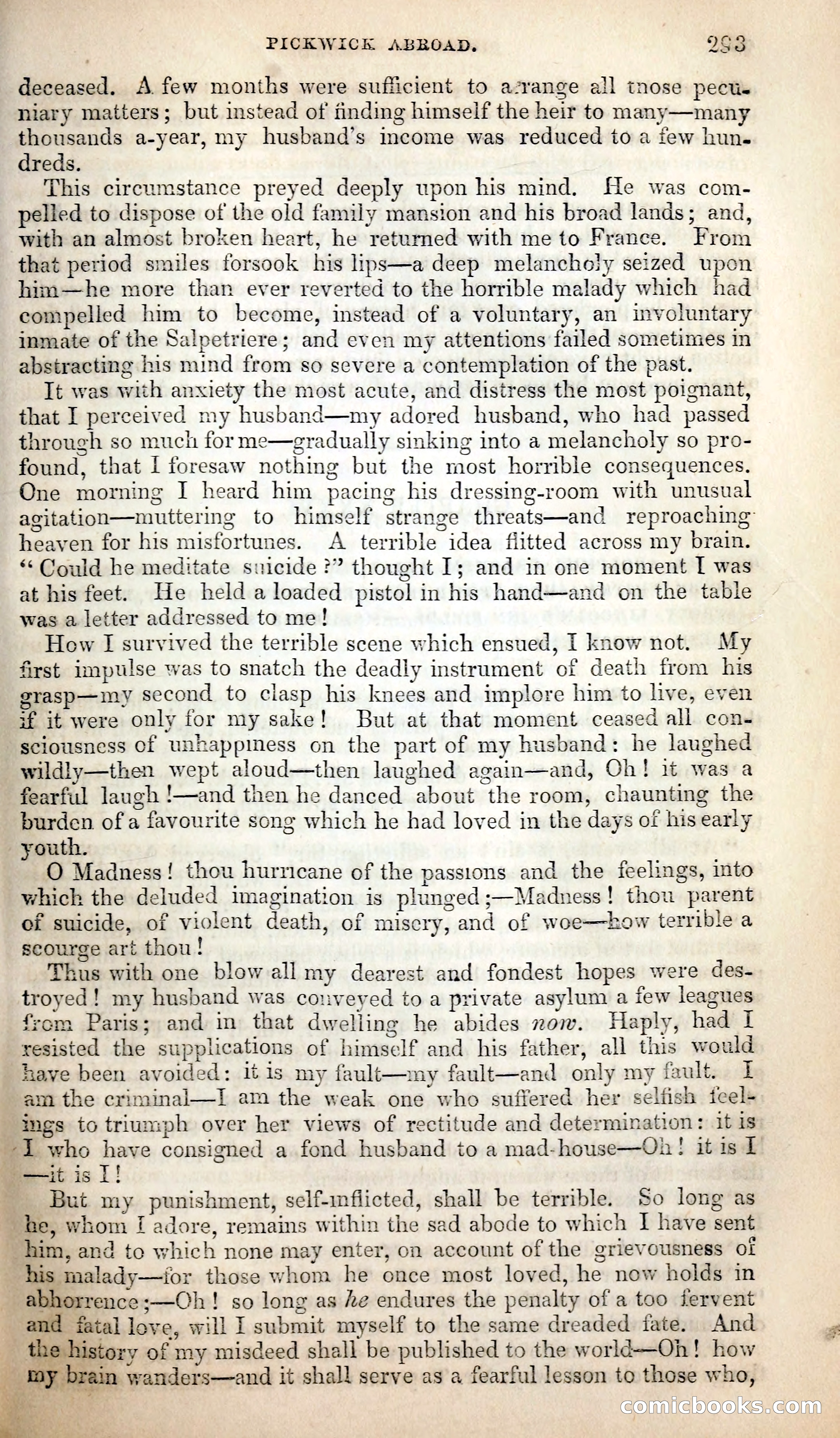 Pickwick Abroad; or, The Tour in France — page 306 of 399