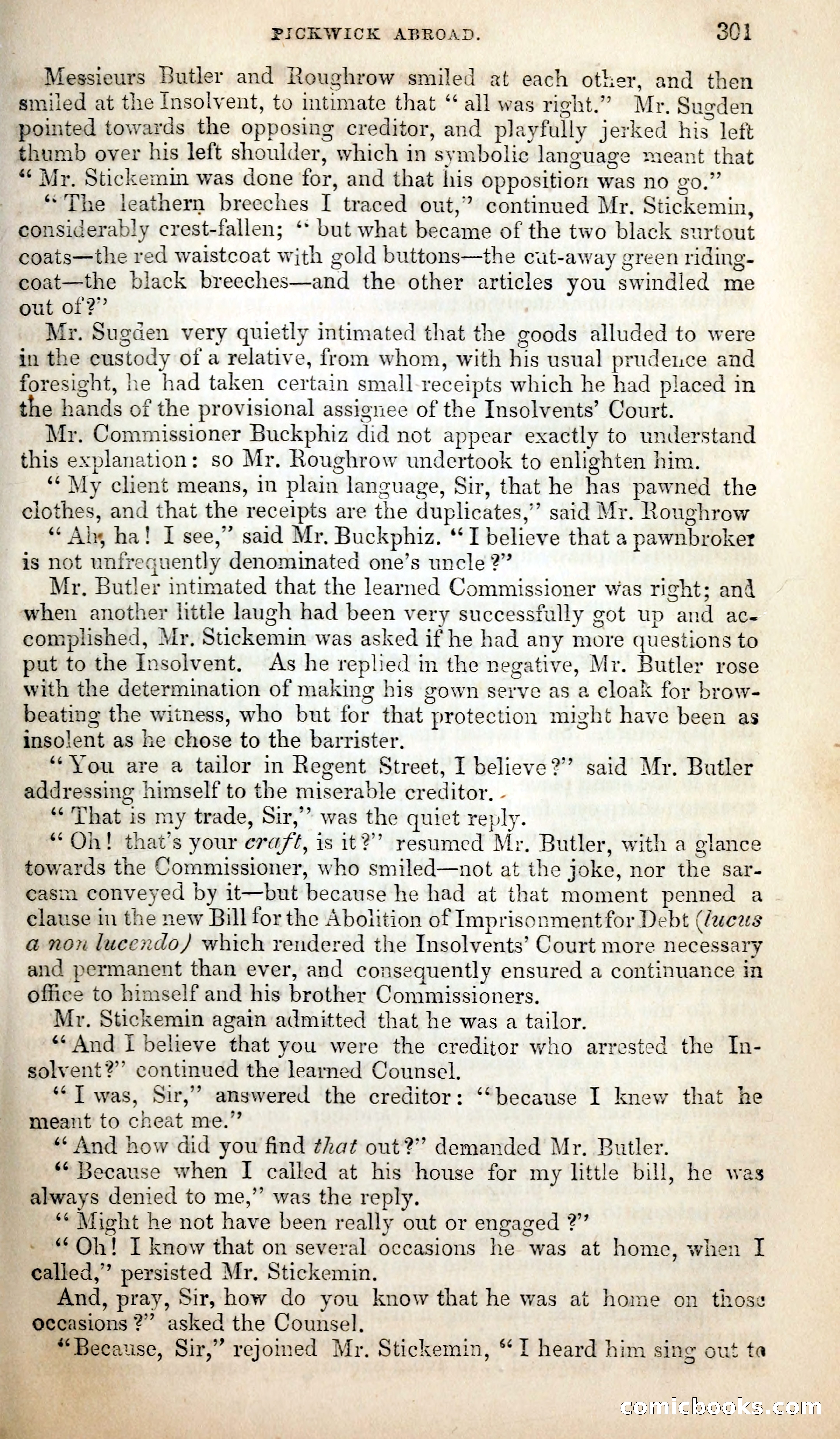 Pickwick Abroad; or, The Tour in France — page 314 of 399