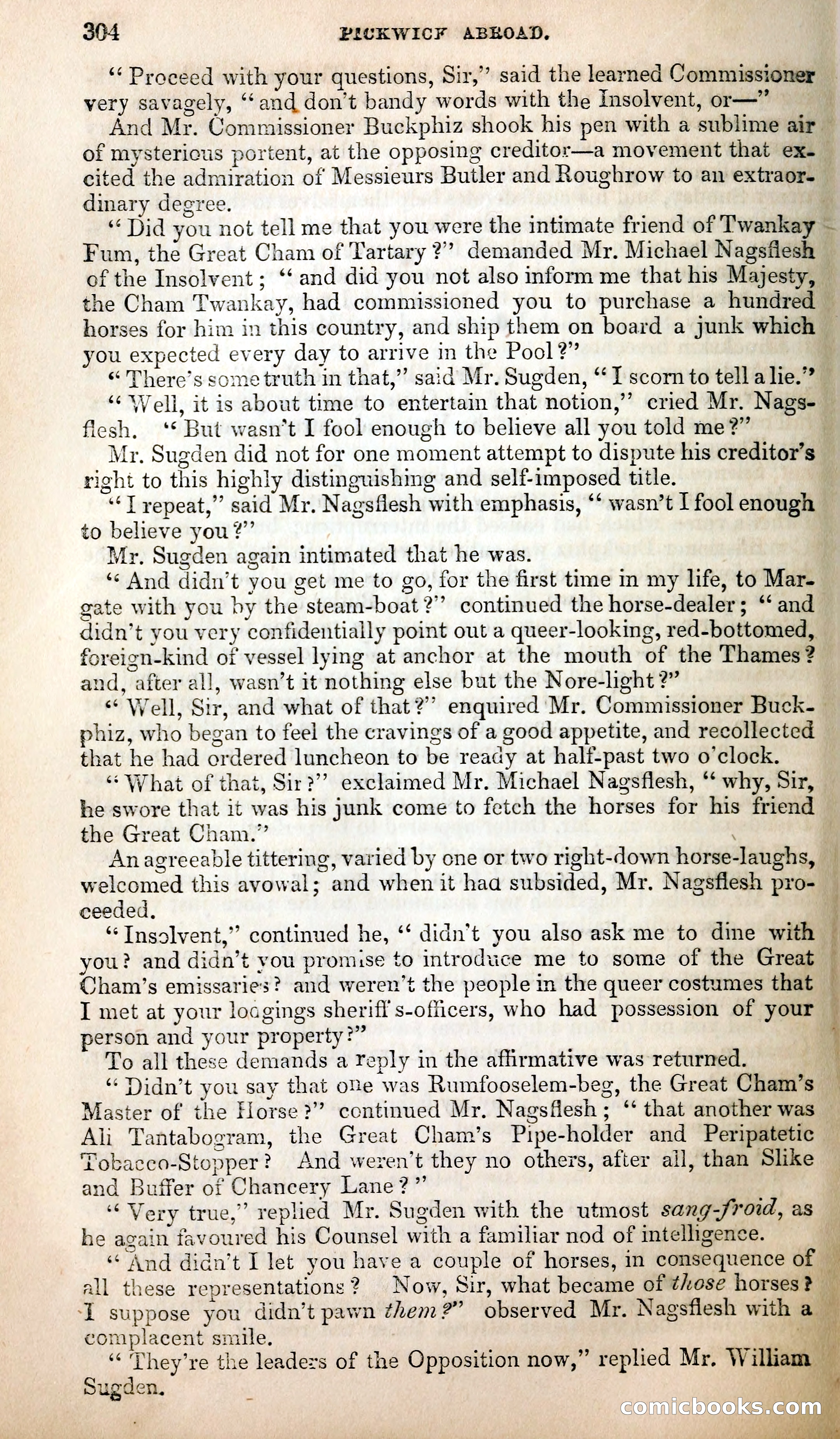 Pickwick Abroad; or, The Tour in France — page 317 of 399