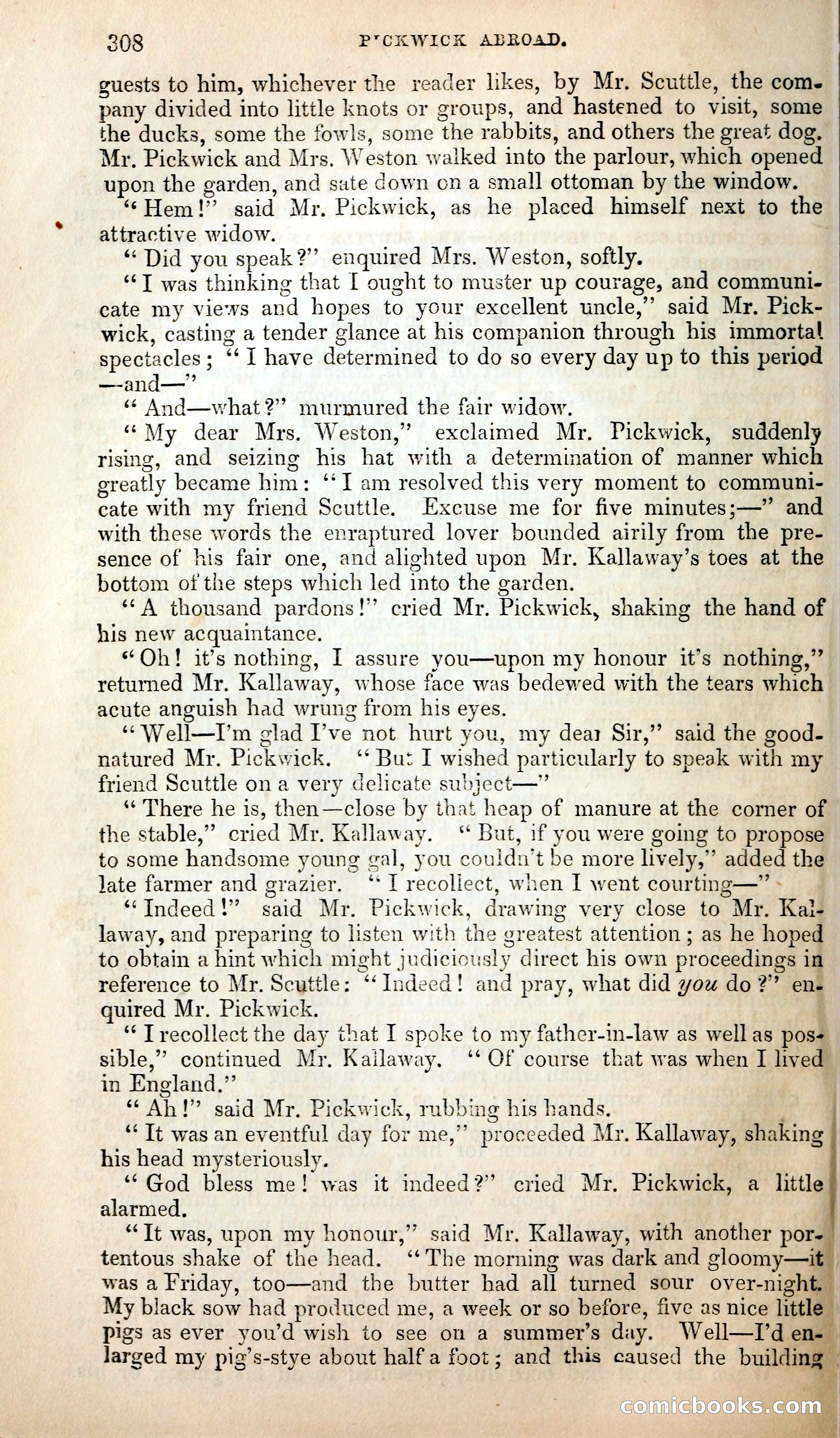 Pickwick Abroad; or, The Tour in France — page 321 of 399