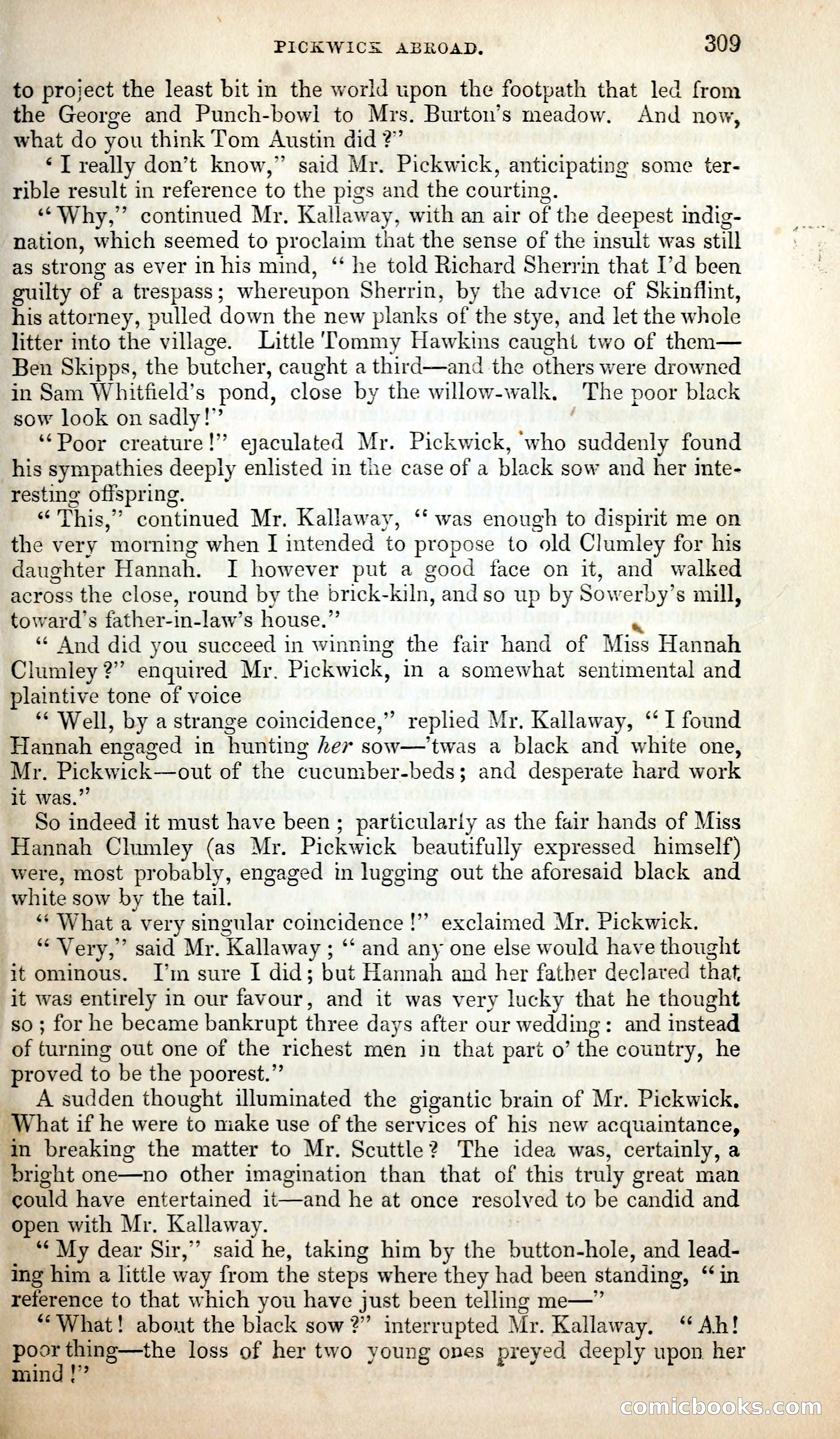 Pickwick Abroad; or, The Tour in France — page 322 of 399