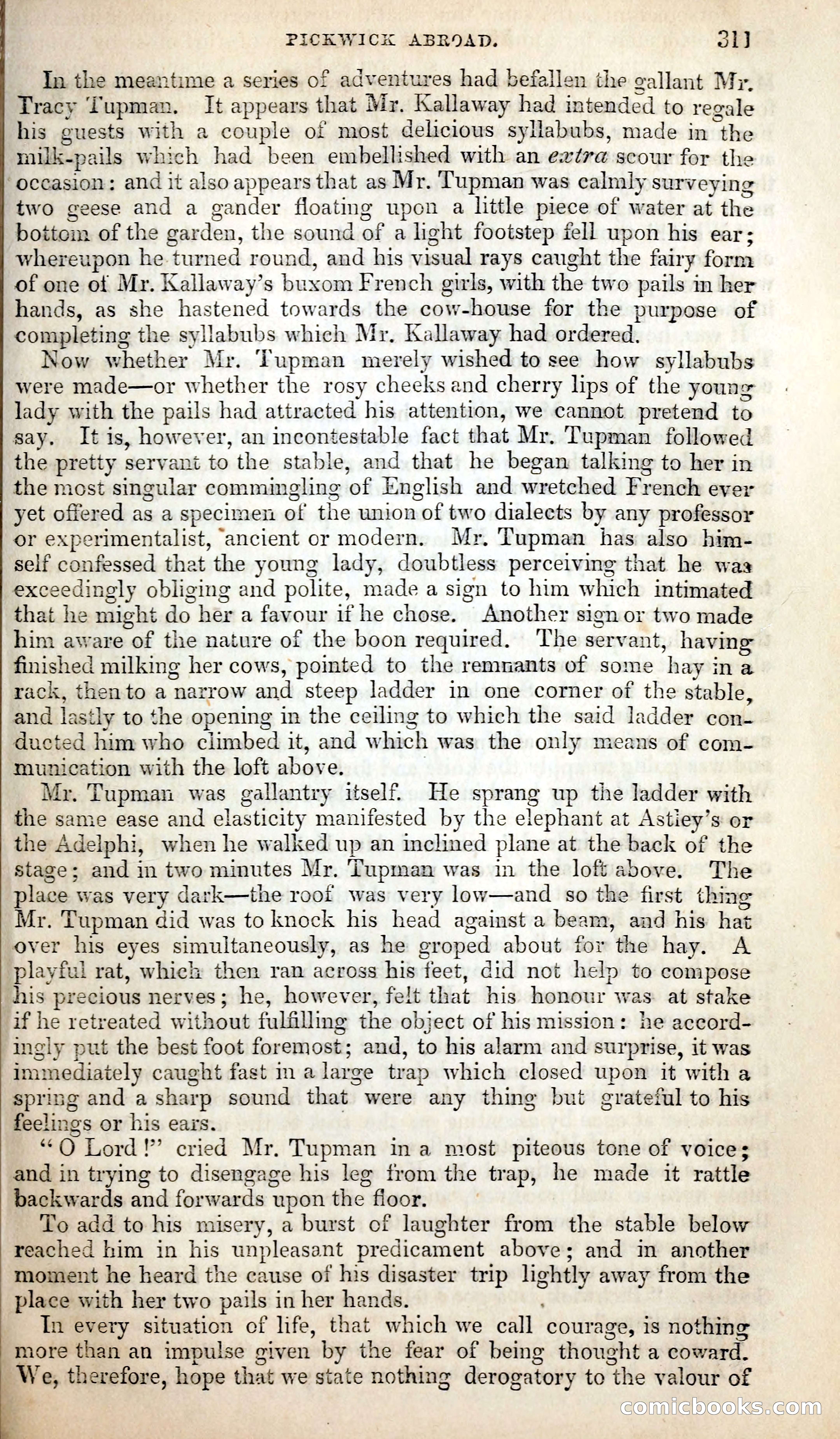 Pickwick Abroad; or, The Tour in France — page 324 of 399