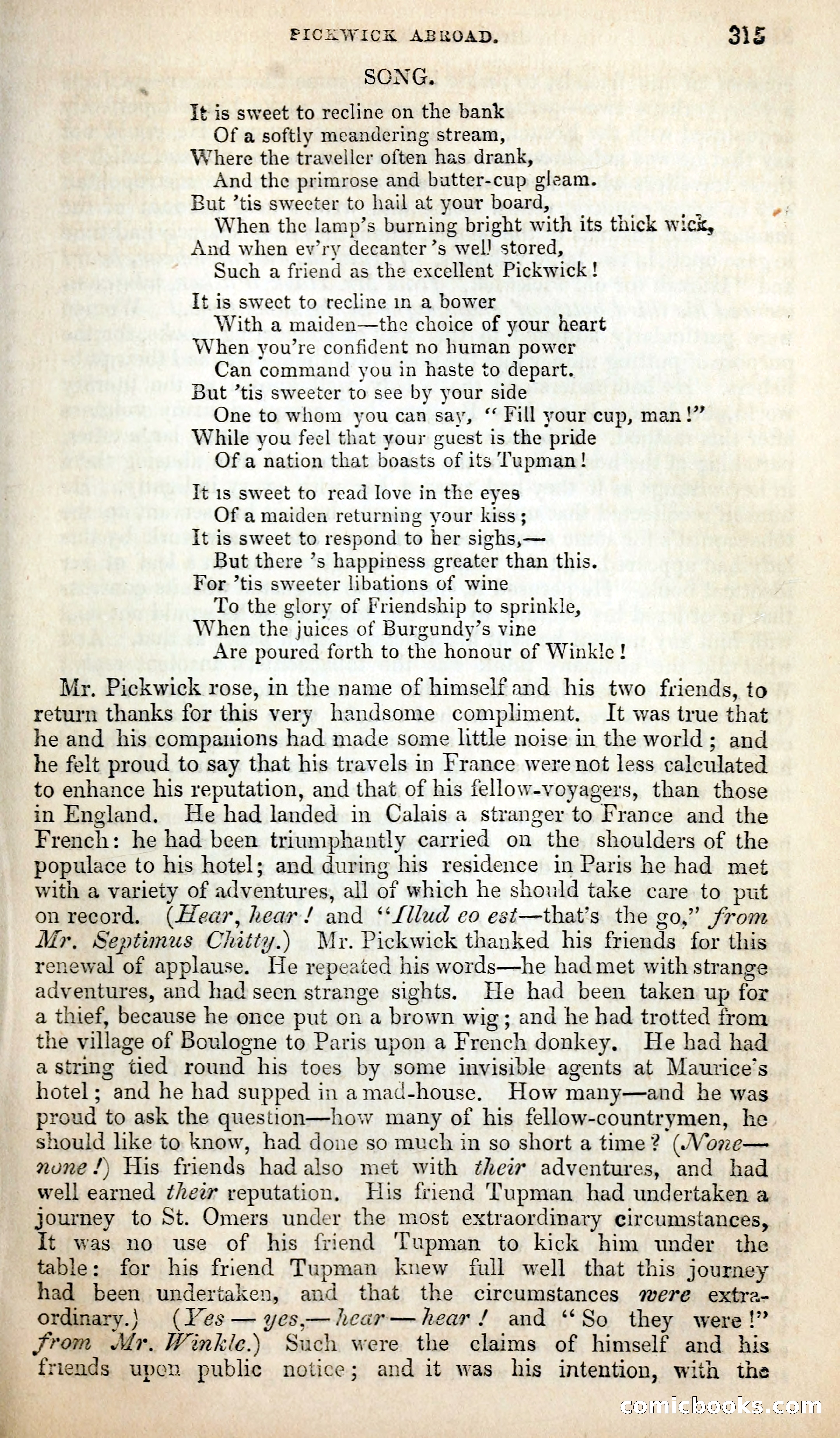 Pickwick Abroad; or, The Tour in France — page 328 of 399