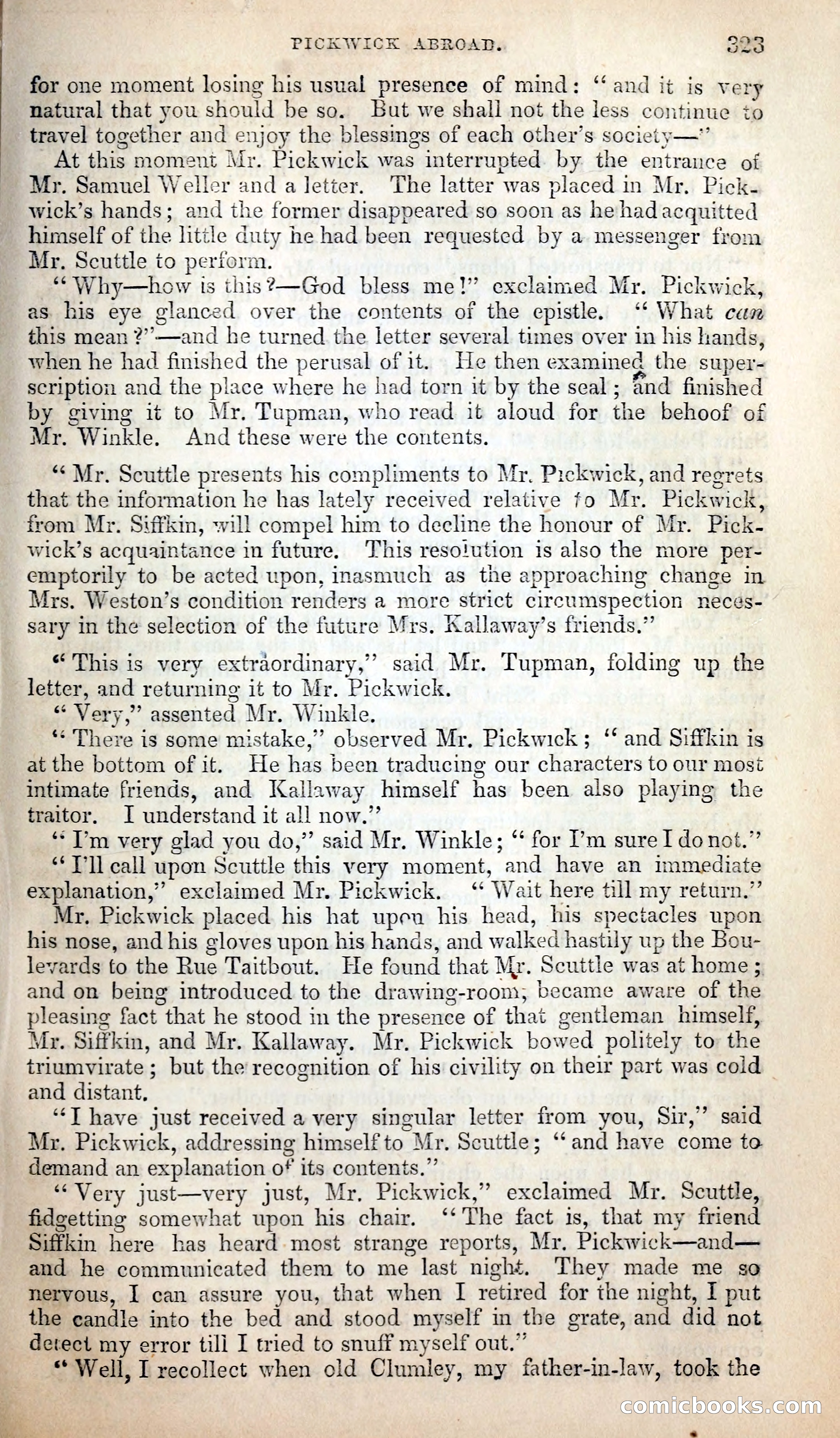 Pickwick Abroad; or, The Tour in France — page 336 of 399