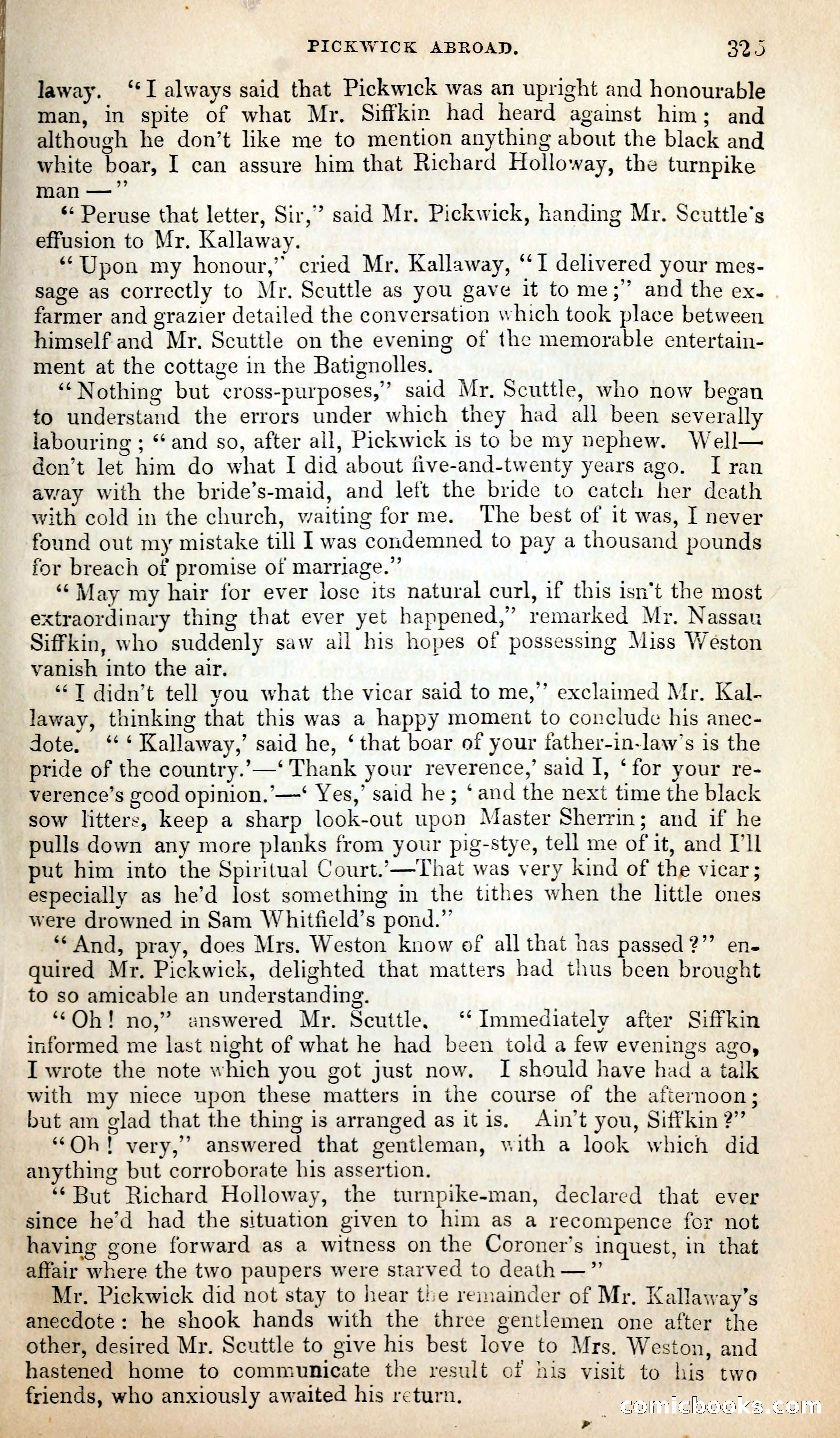 Pickwick Abroad; or, The Tour in France — page 338 of 399