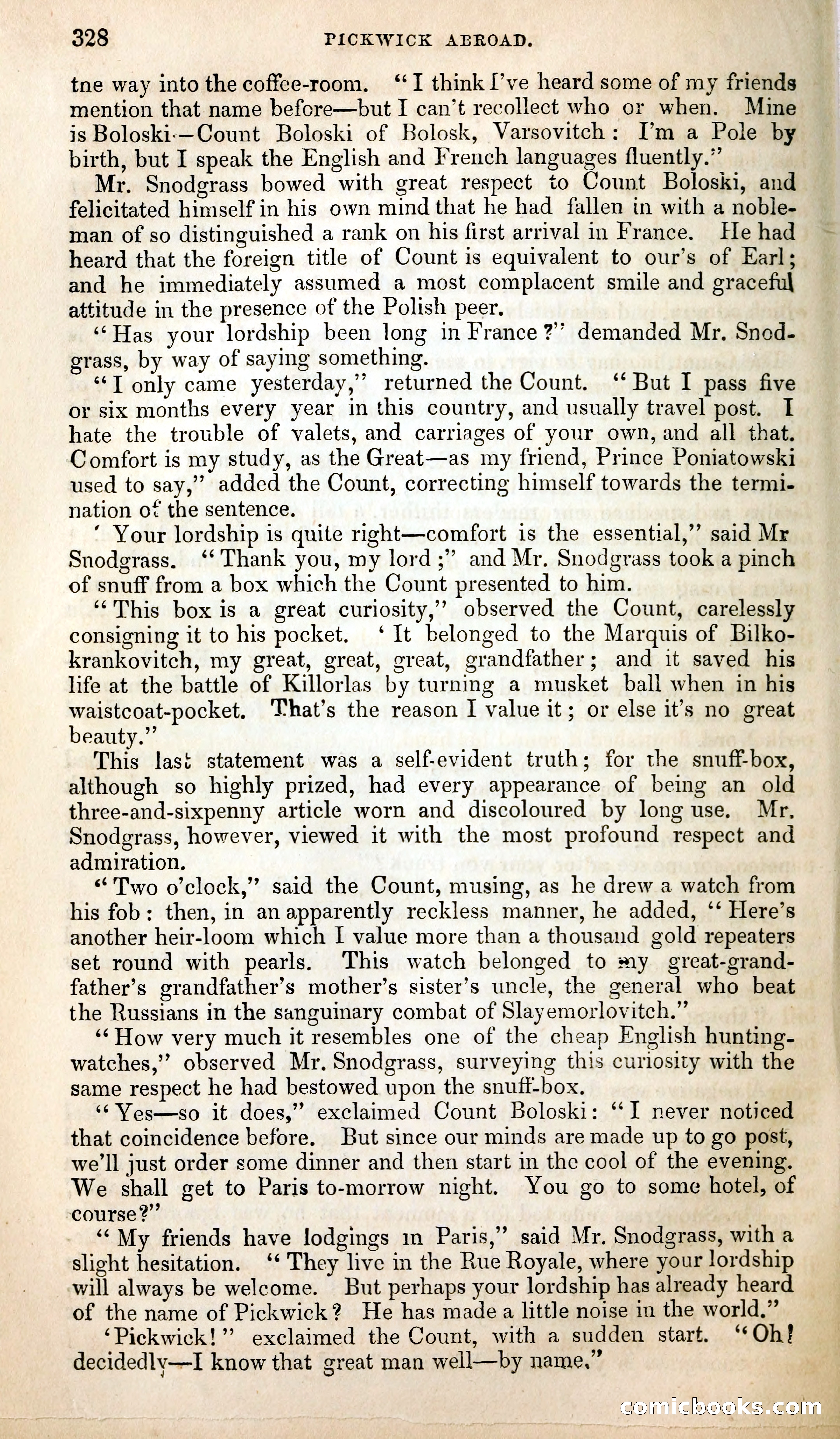 Pickwick Abroad; or, The Tour in France — page 341 of 399
