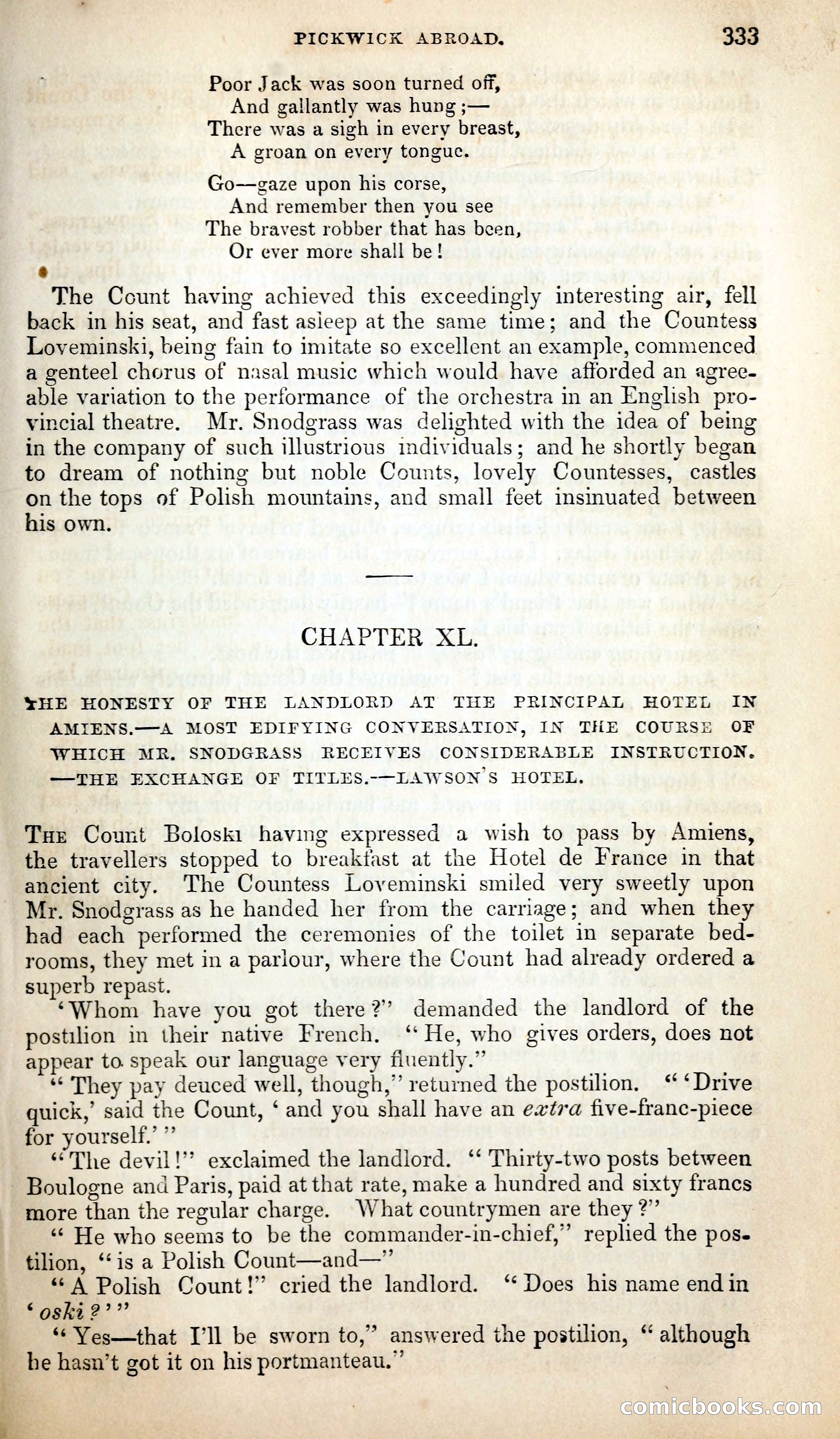 Pickwick Abroad; or, The Tour in France — page 346 of 399