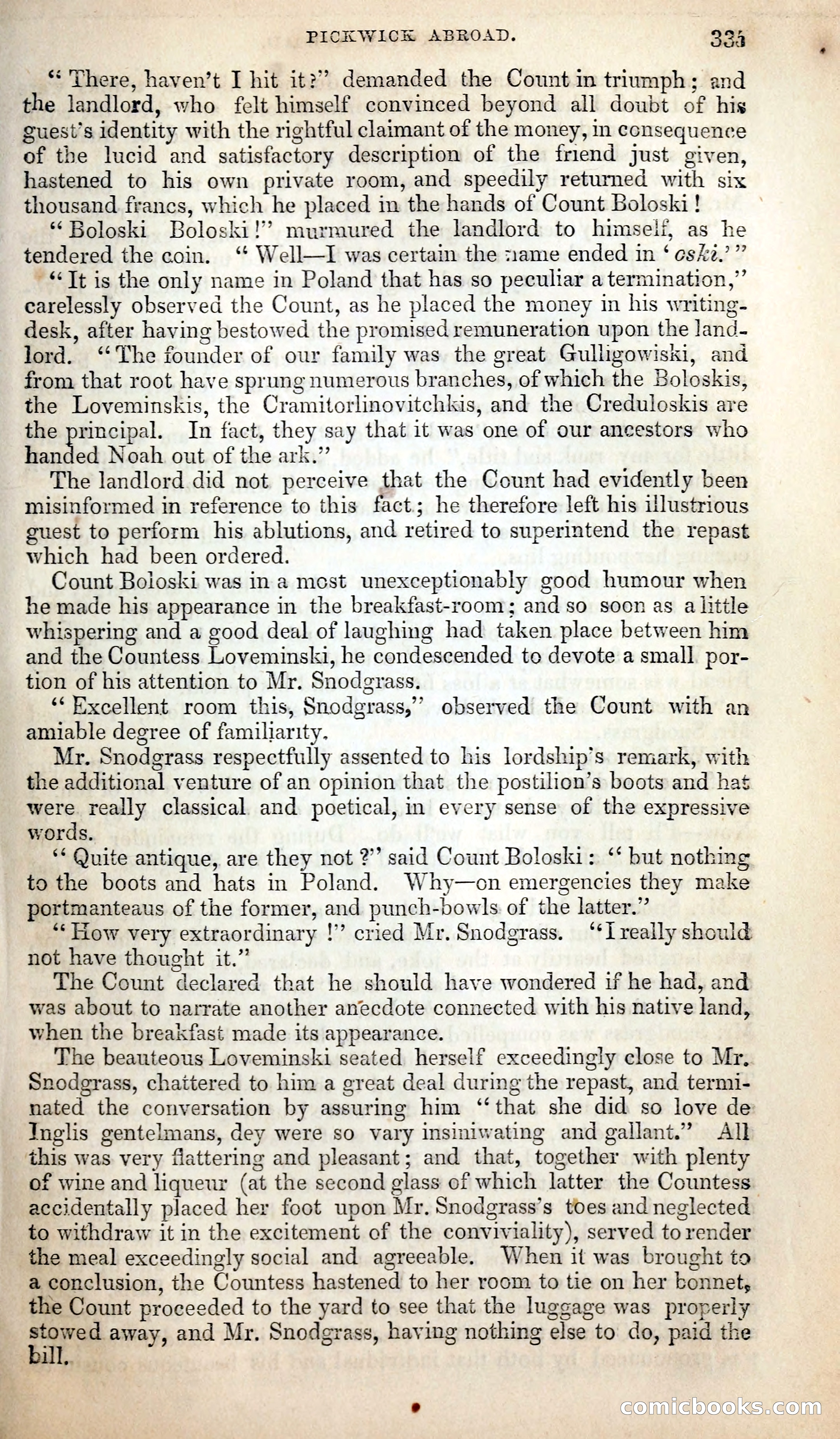 Pickwick Abroad; or, The Tour in France — page 348 of 399