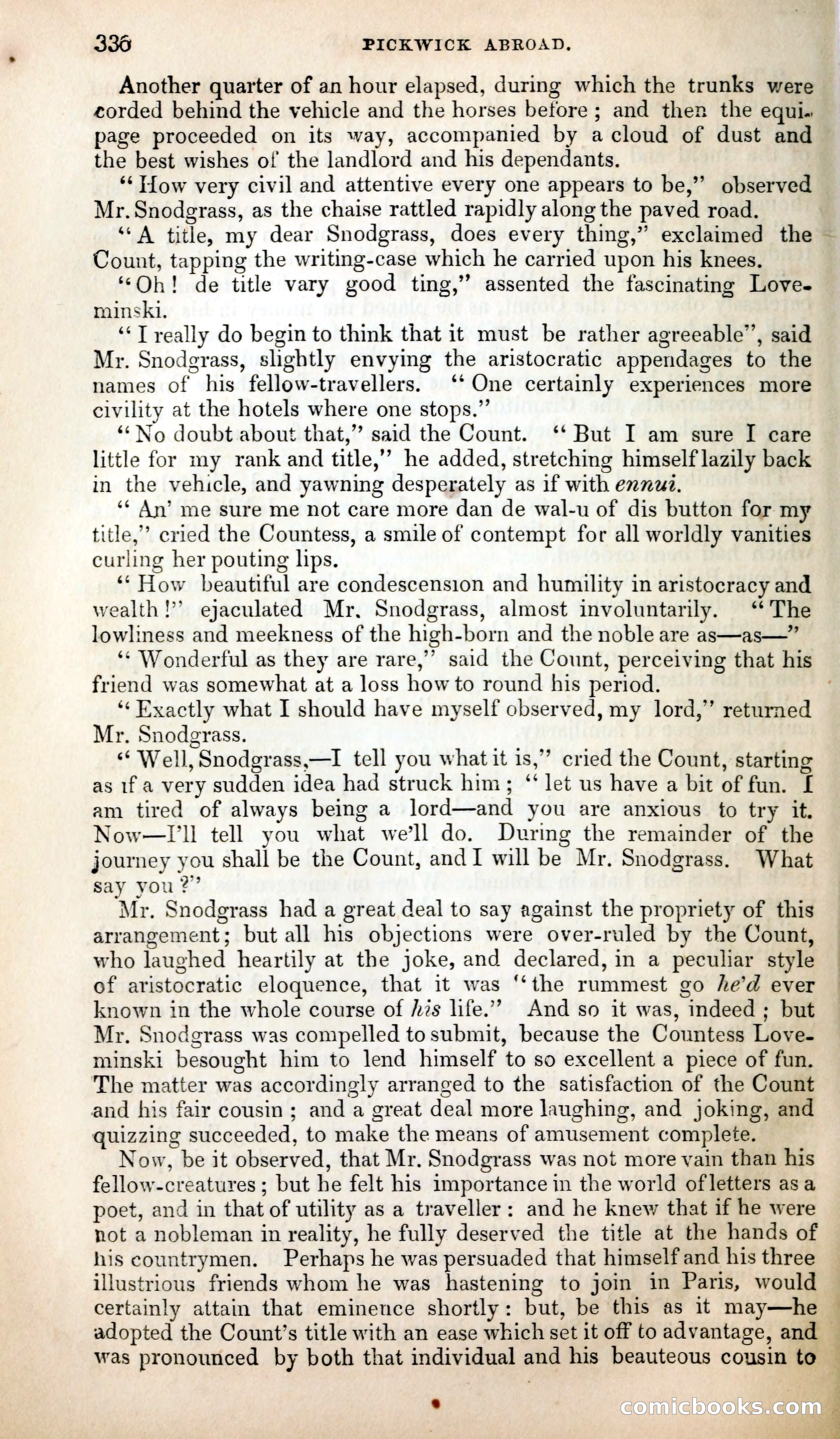 Pickwick Abroad; or, The Tour in France — page 349 of 399