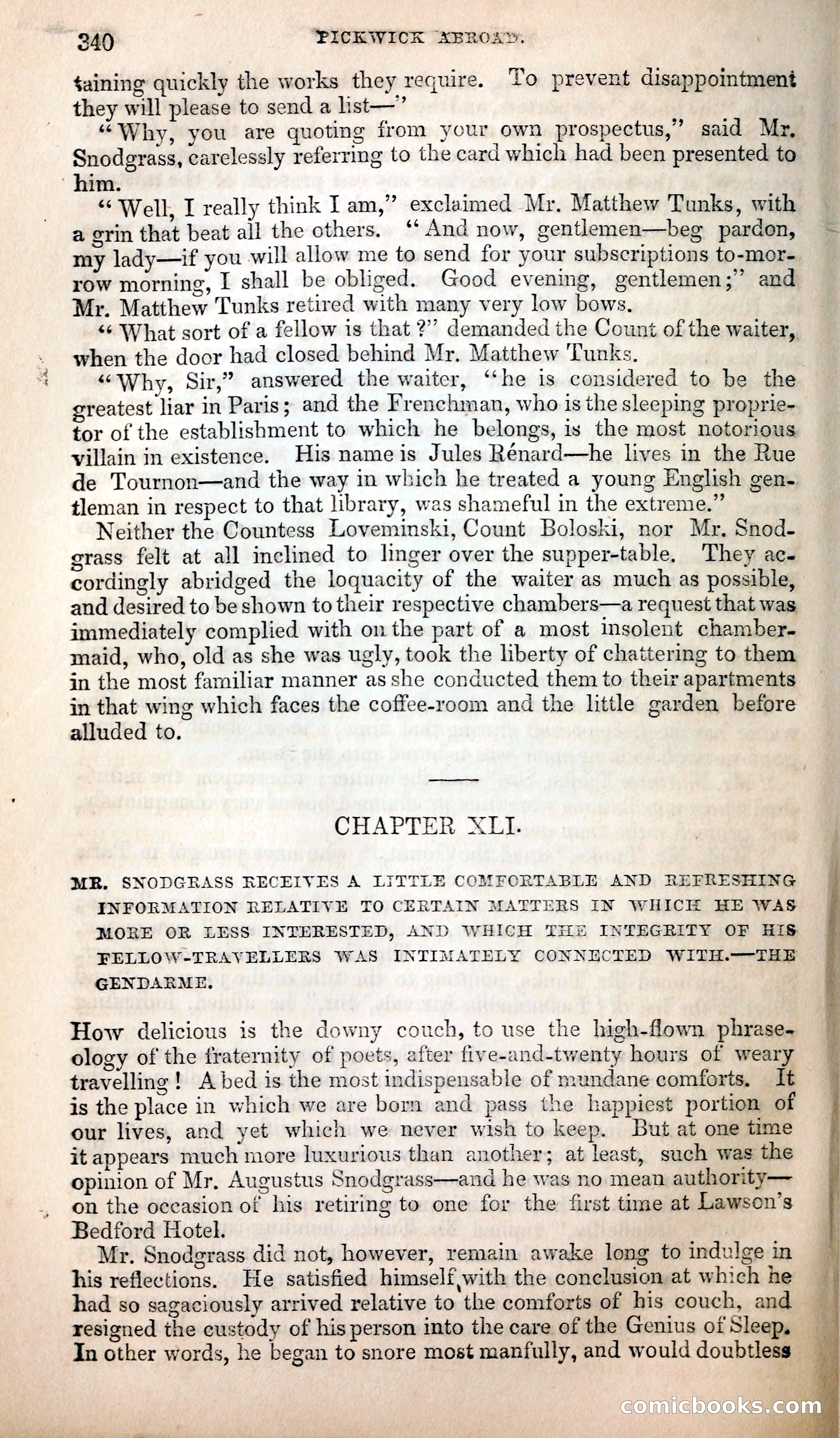 Pickwick Abroad; or, The Tour in France — page 353 of 399