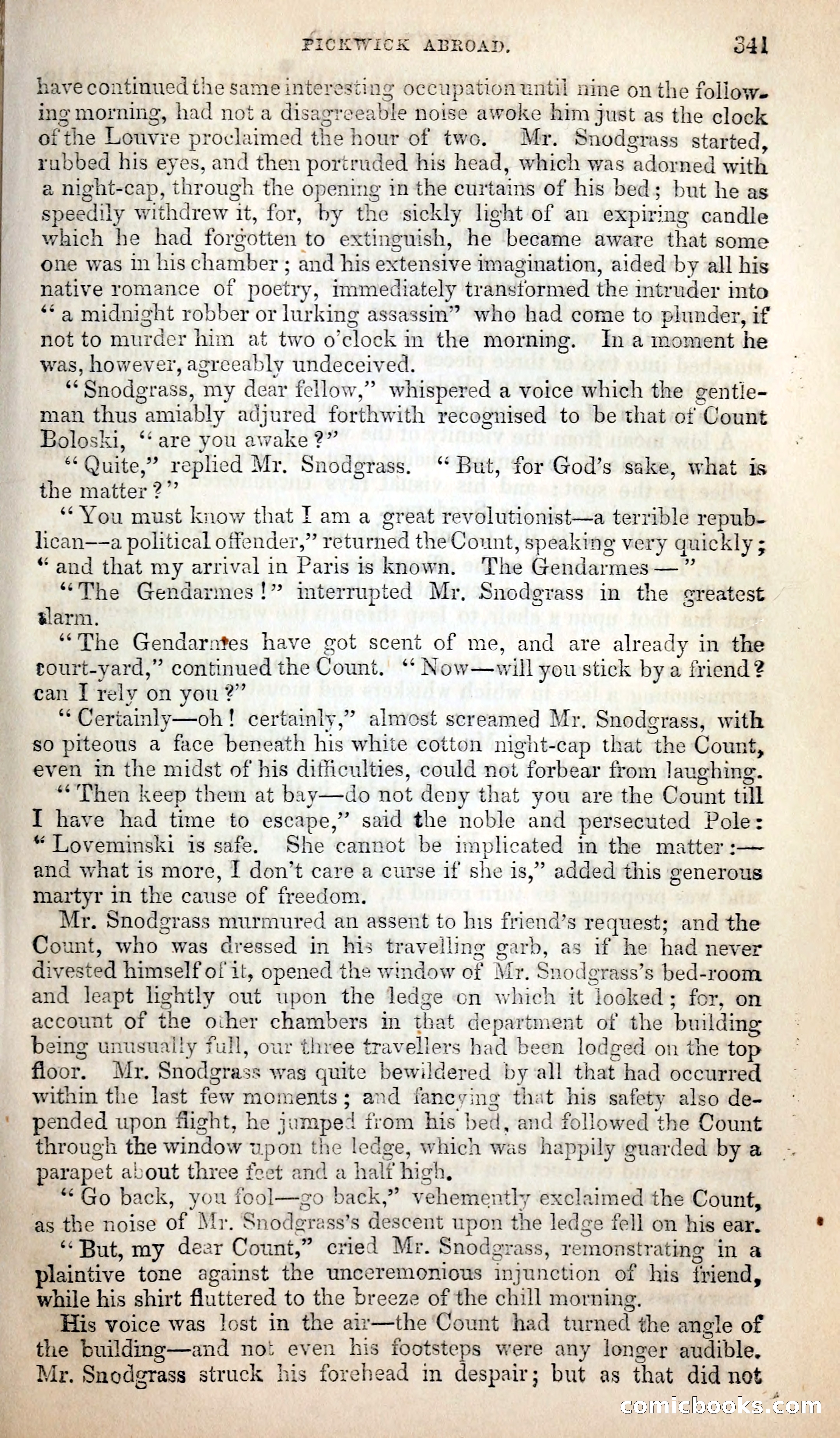 Pickwick Abroad; or, The Tour in France — page 354 of 399