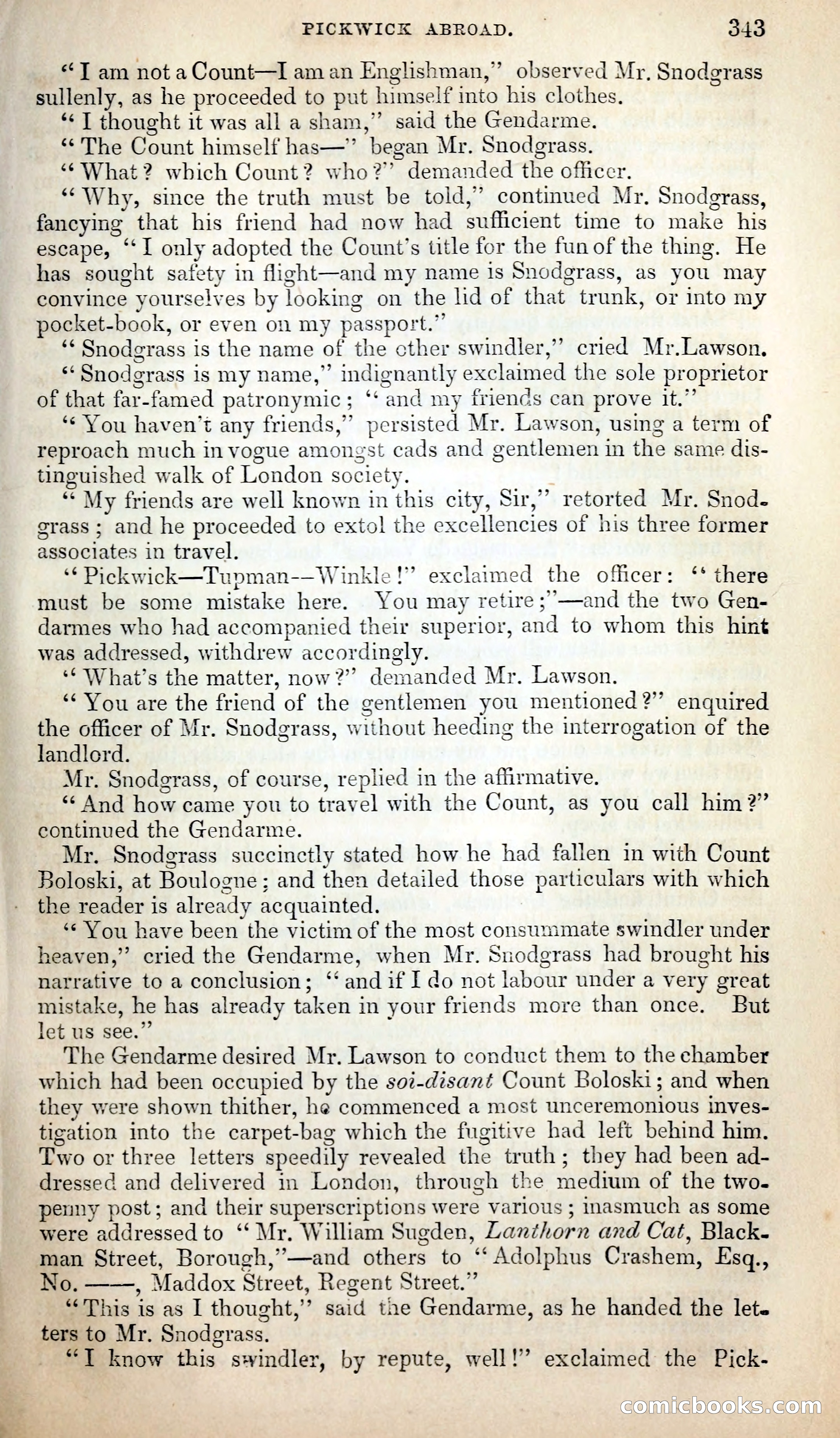 Pickwick Abroad; or, The Tour in France — page 356 of 399