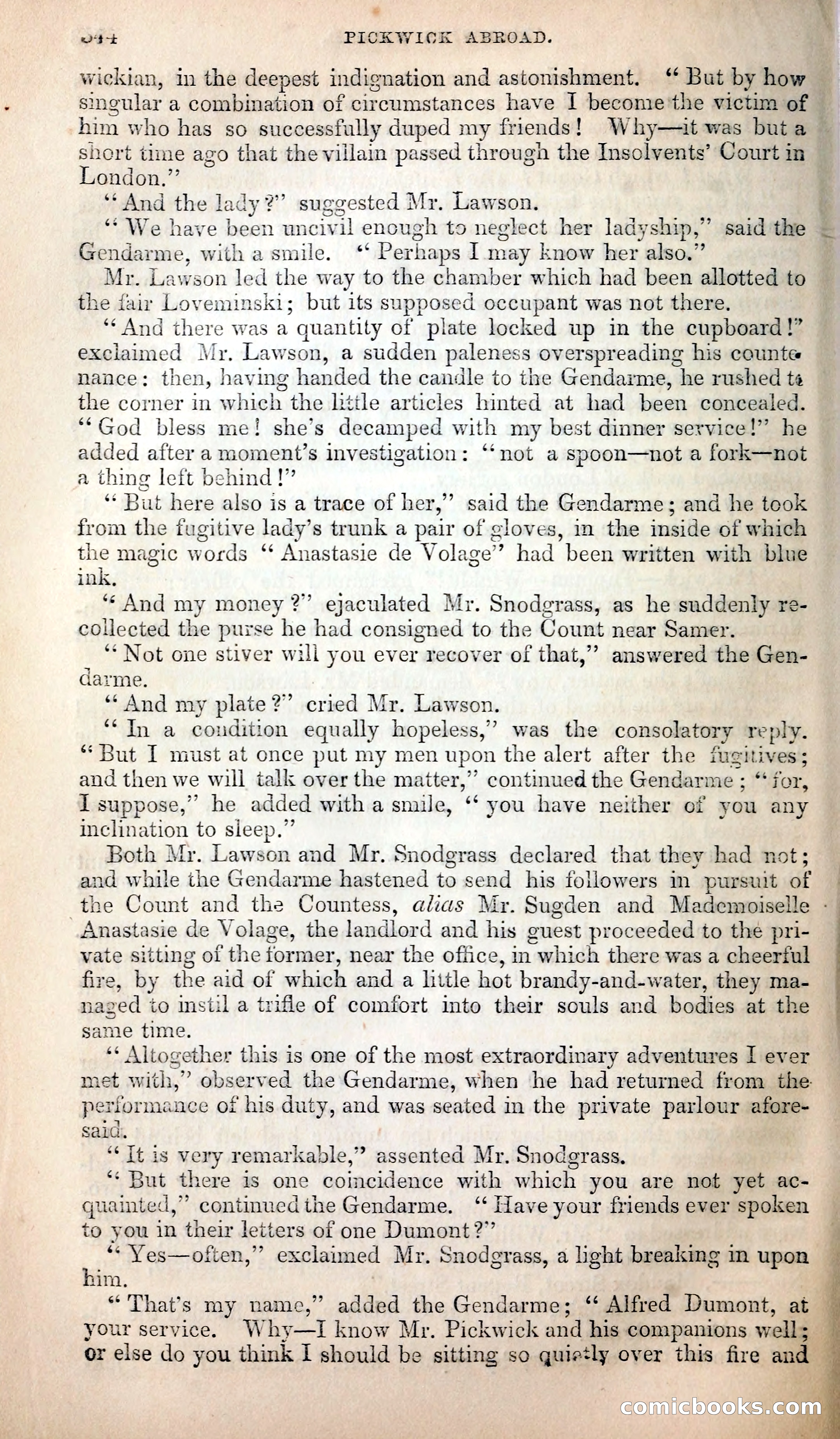 Pickwick Abroad; or, The Tour in France — page 357 of 399