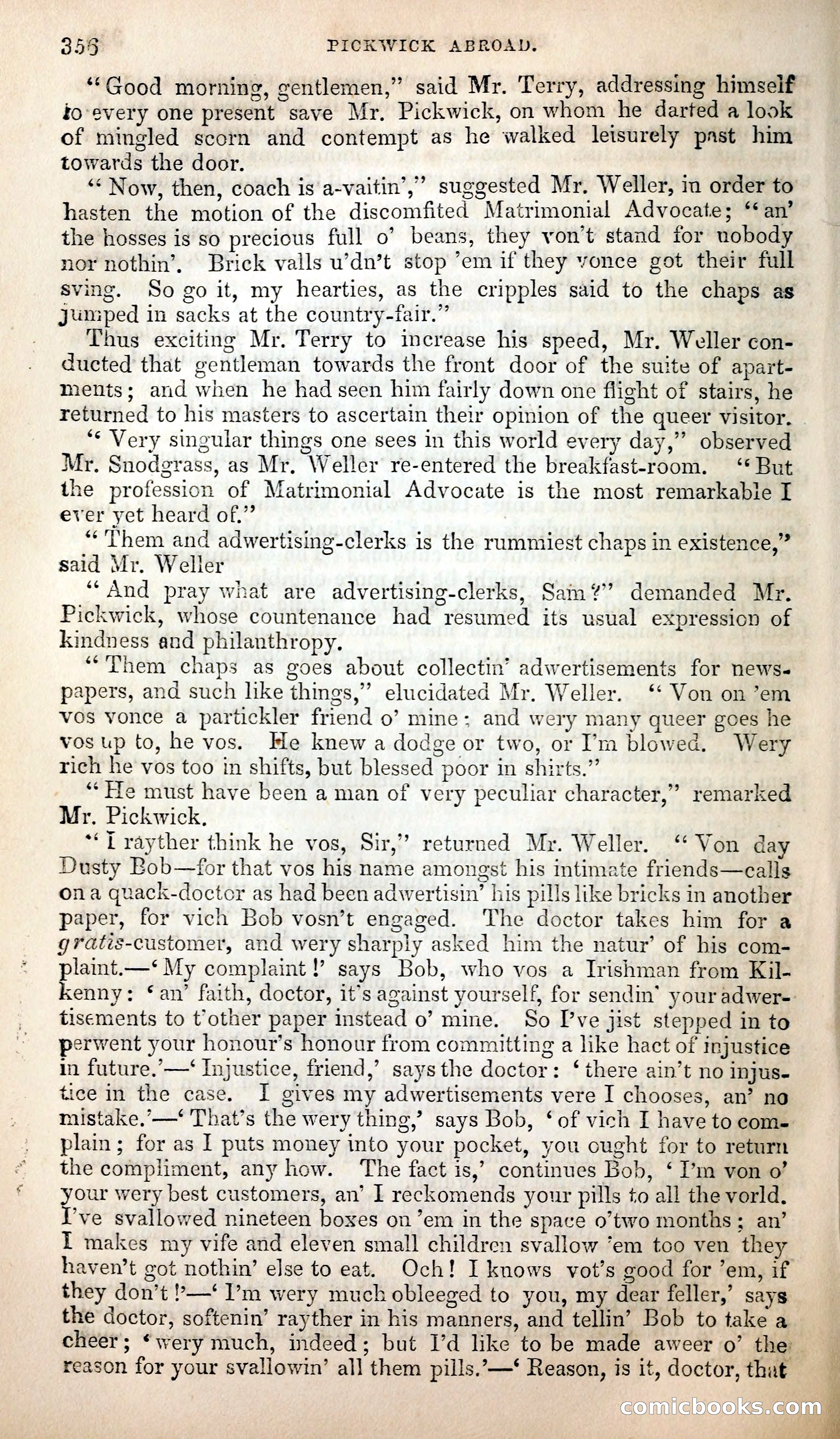 Pickwick Abroad; or, The Tour in France — page 369 of 399