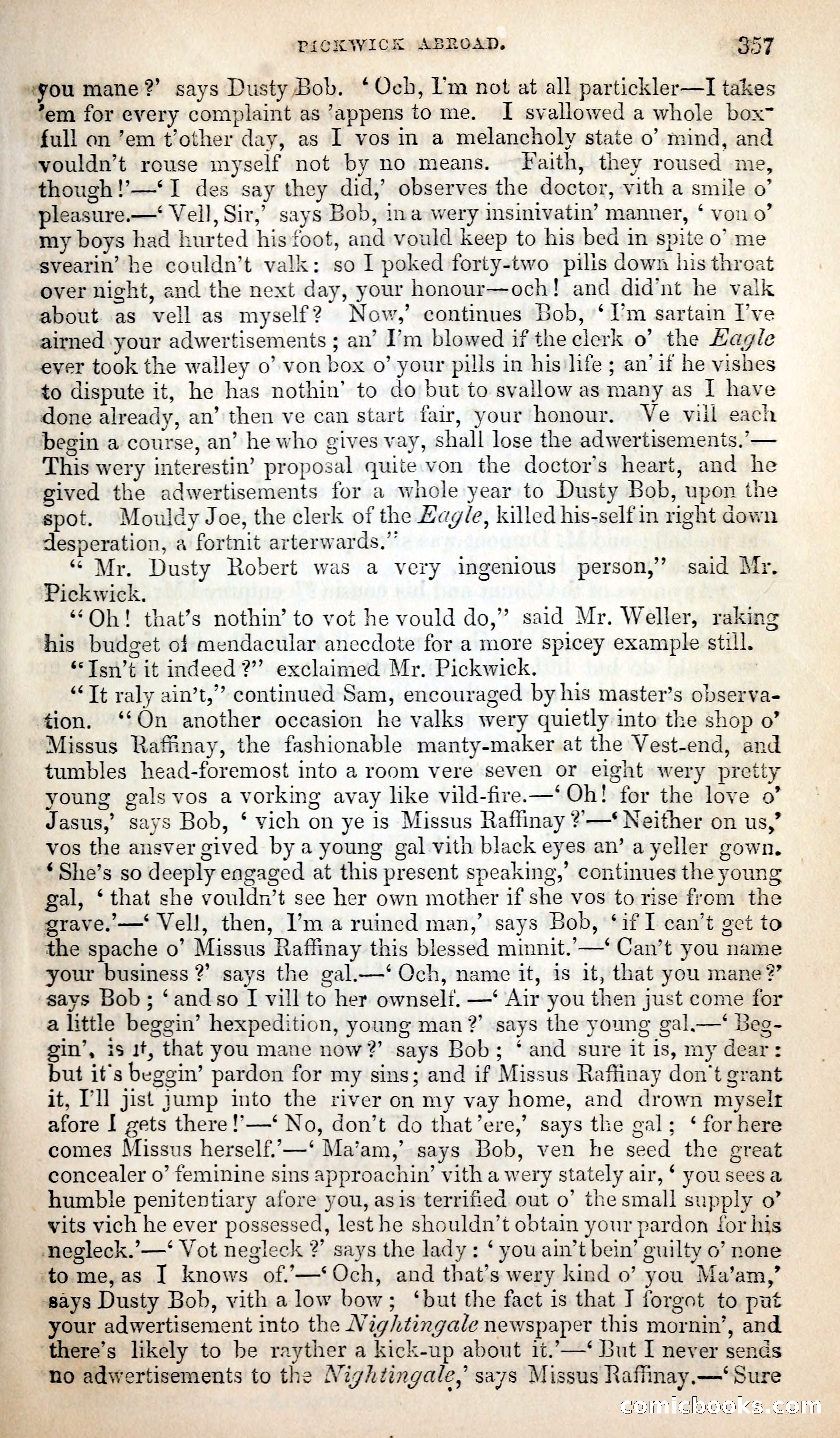 Pickwick Abroad; or, The Tour in France — page 370 of 399