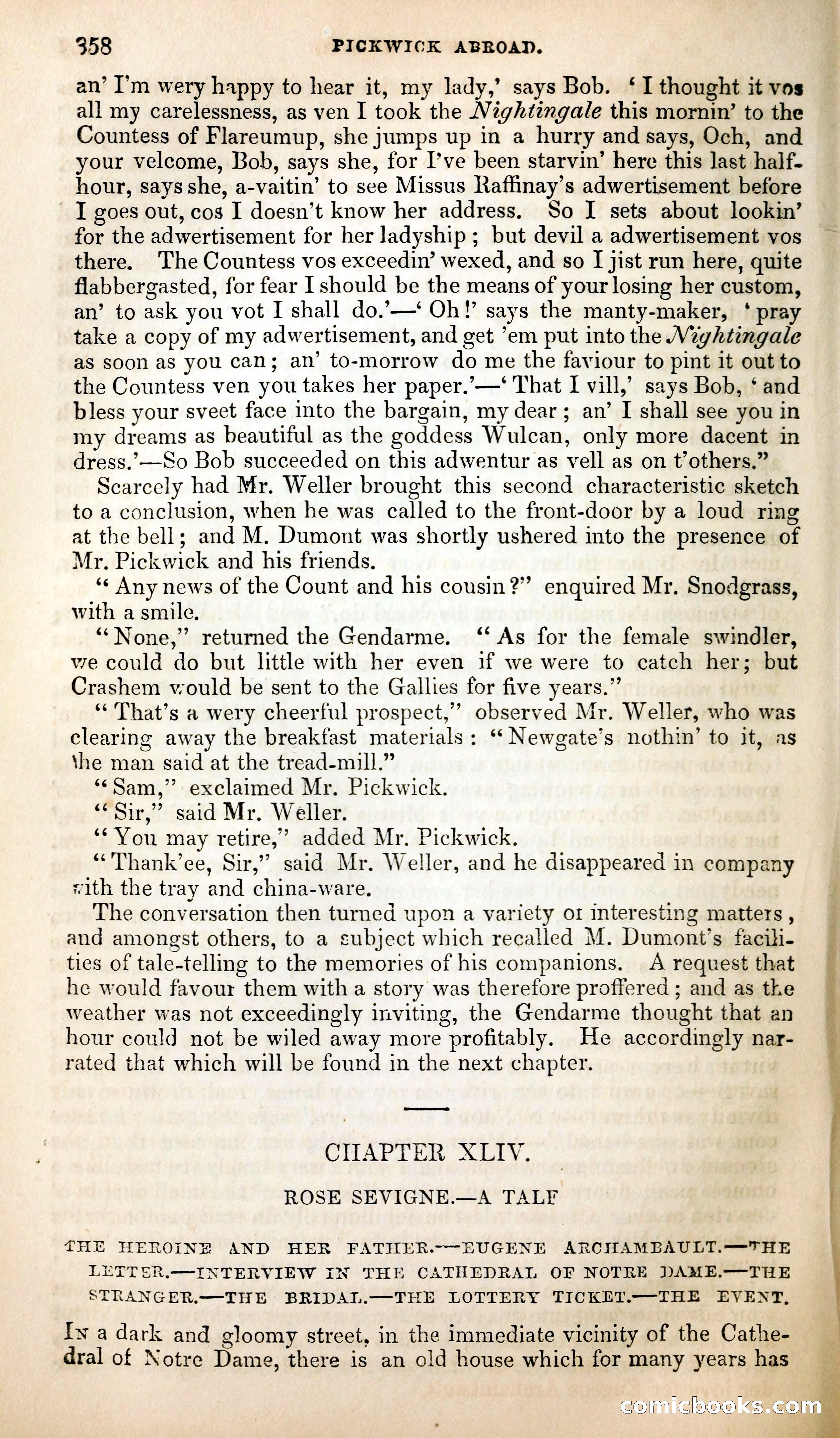 Pickwick Abroad; or, The Tour in France — page 371 of 399