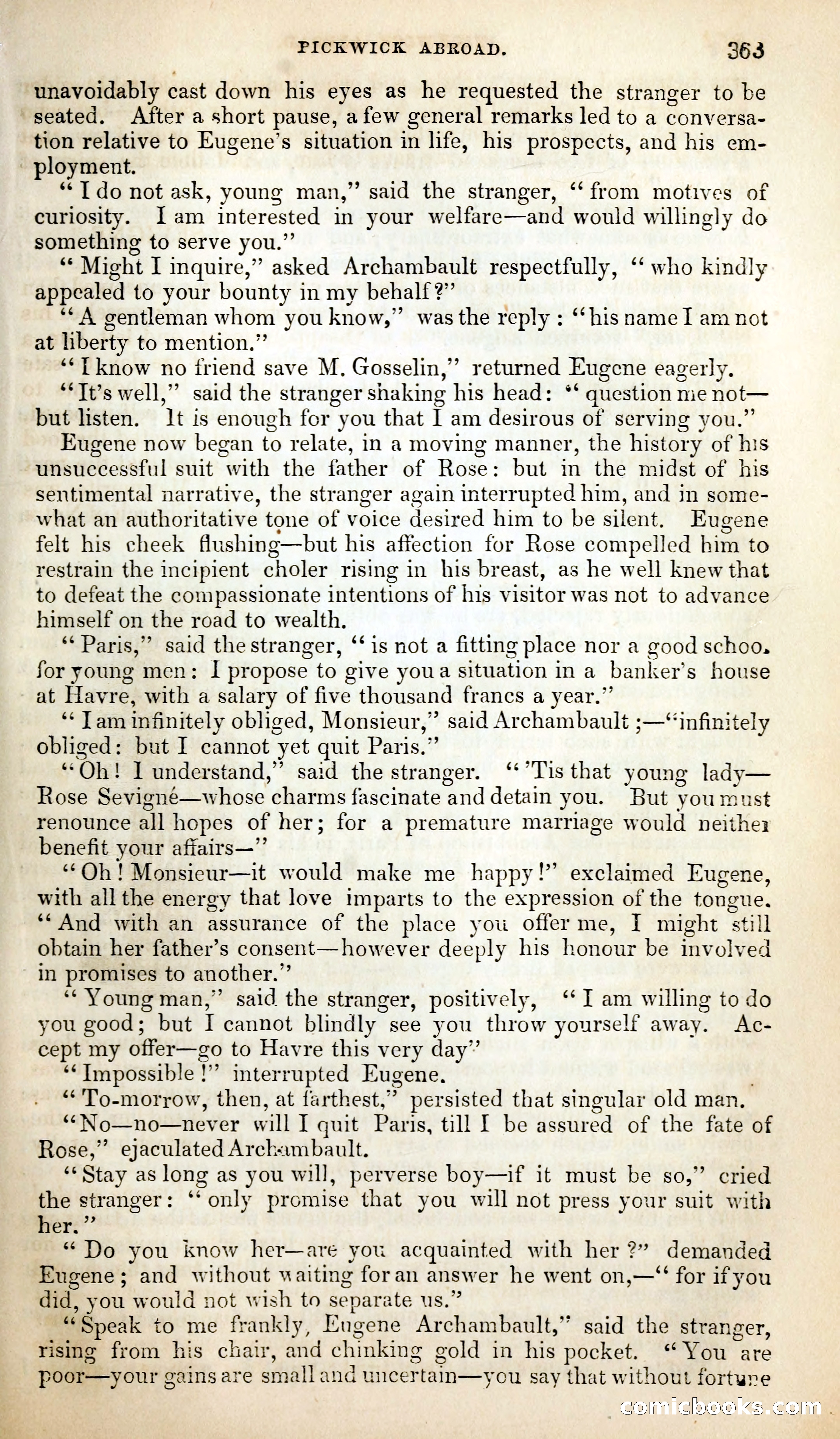 Pickwick Abroad; or, The Tour in France — page 376 of 399