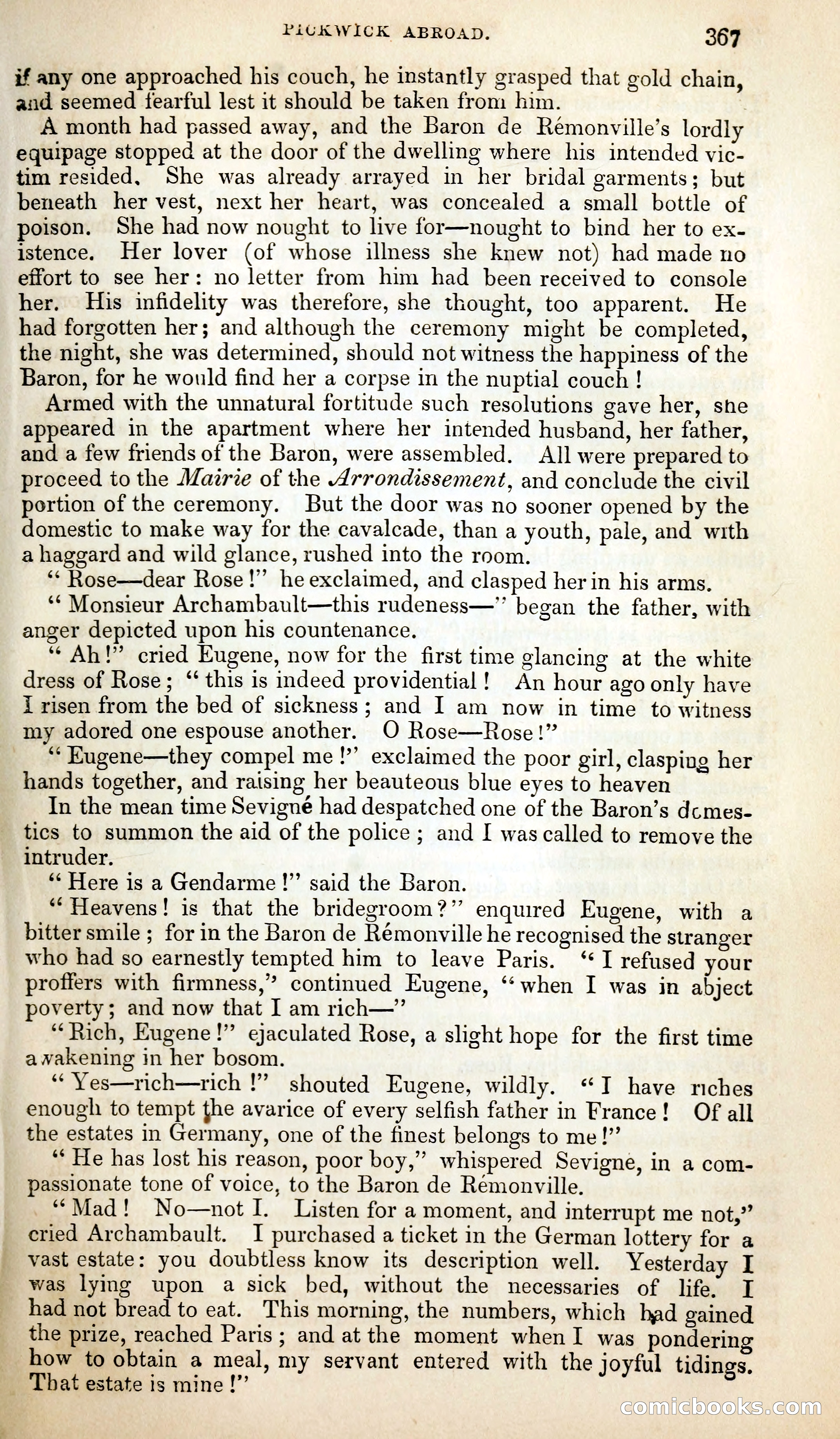 Pickwick Abroad; or, The Tour in France — page 380 of 399