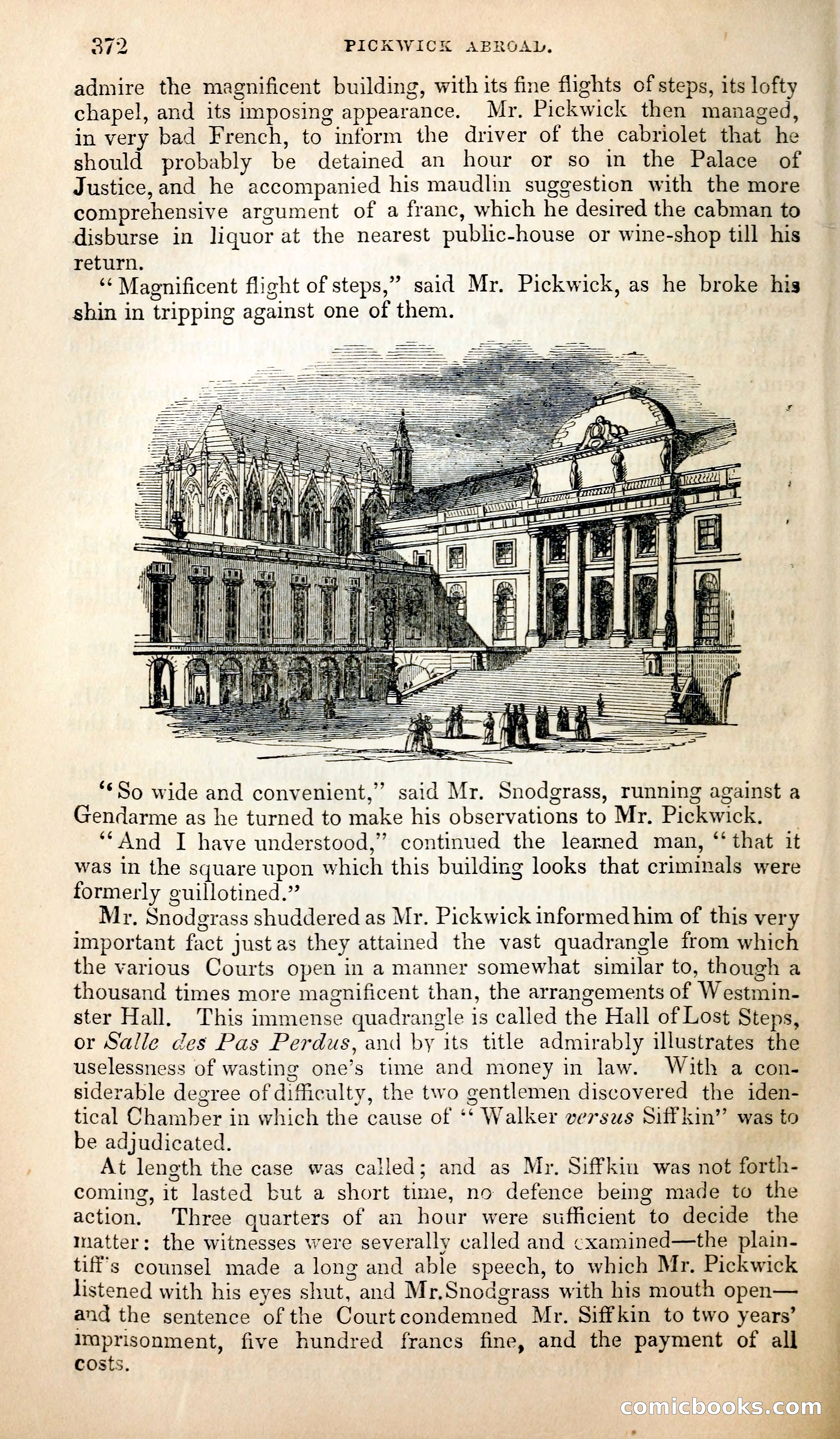 Pickwick Abroad; or, The Tour in France — page 385 of 399