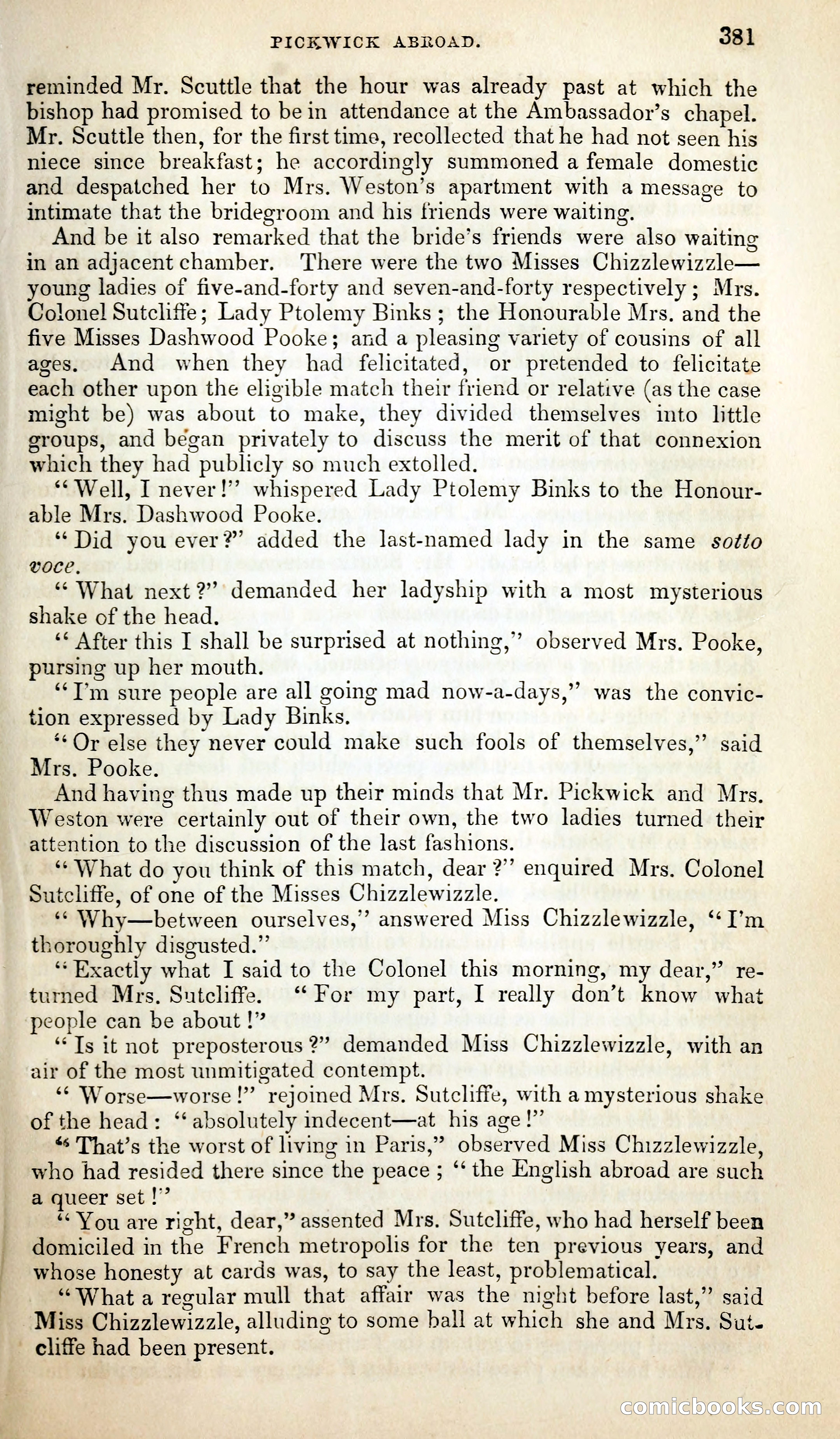 Pickwick Abroad; or, The Tour in France — page 394 of 399