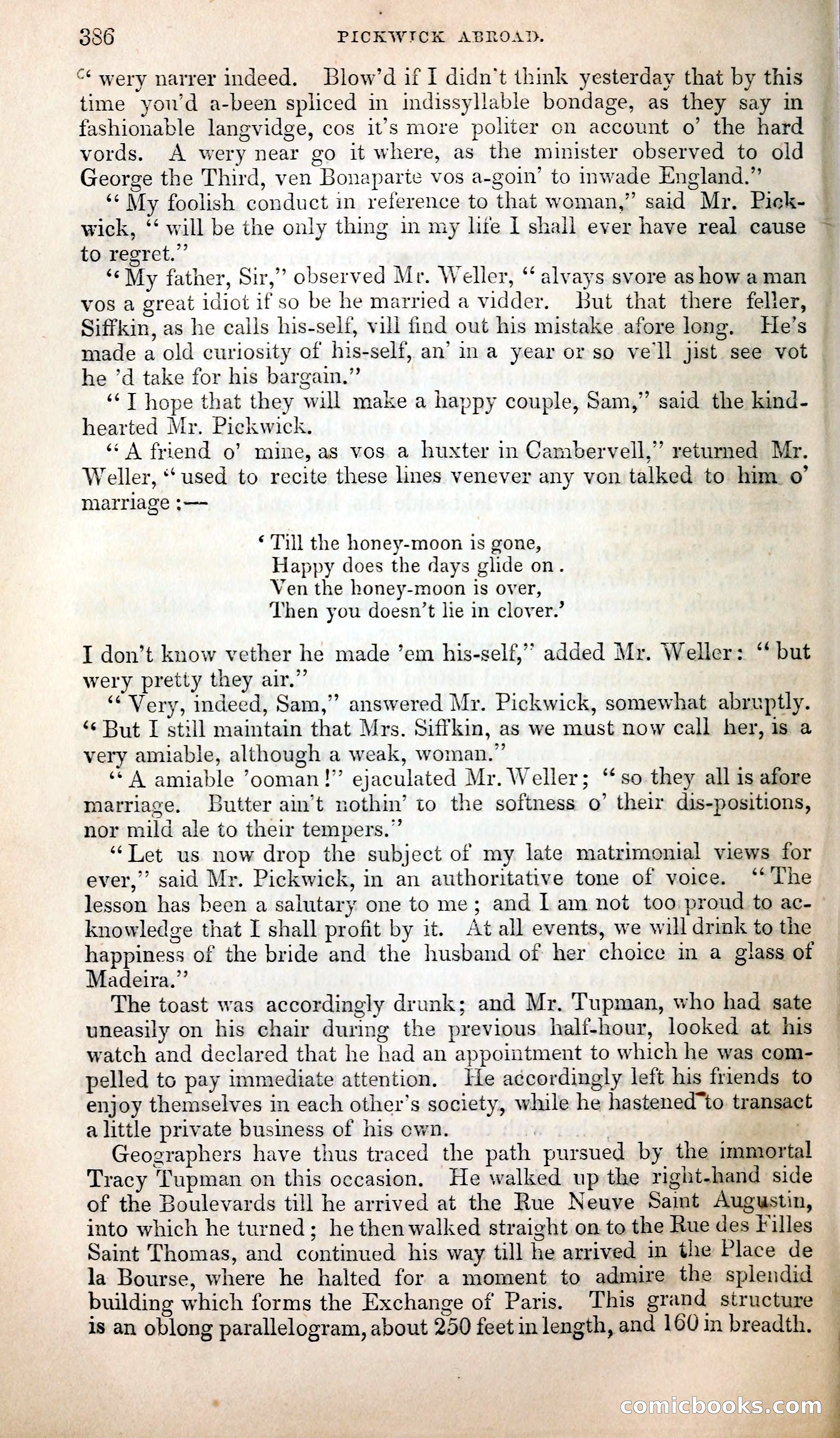 Pickwick Abroad; or, The Tour in France — page 399 of 399