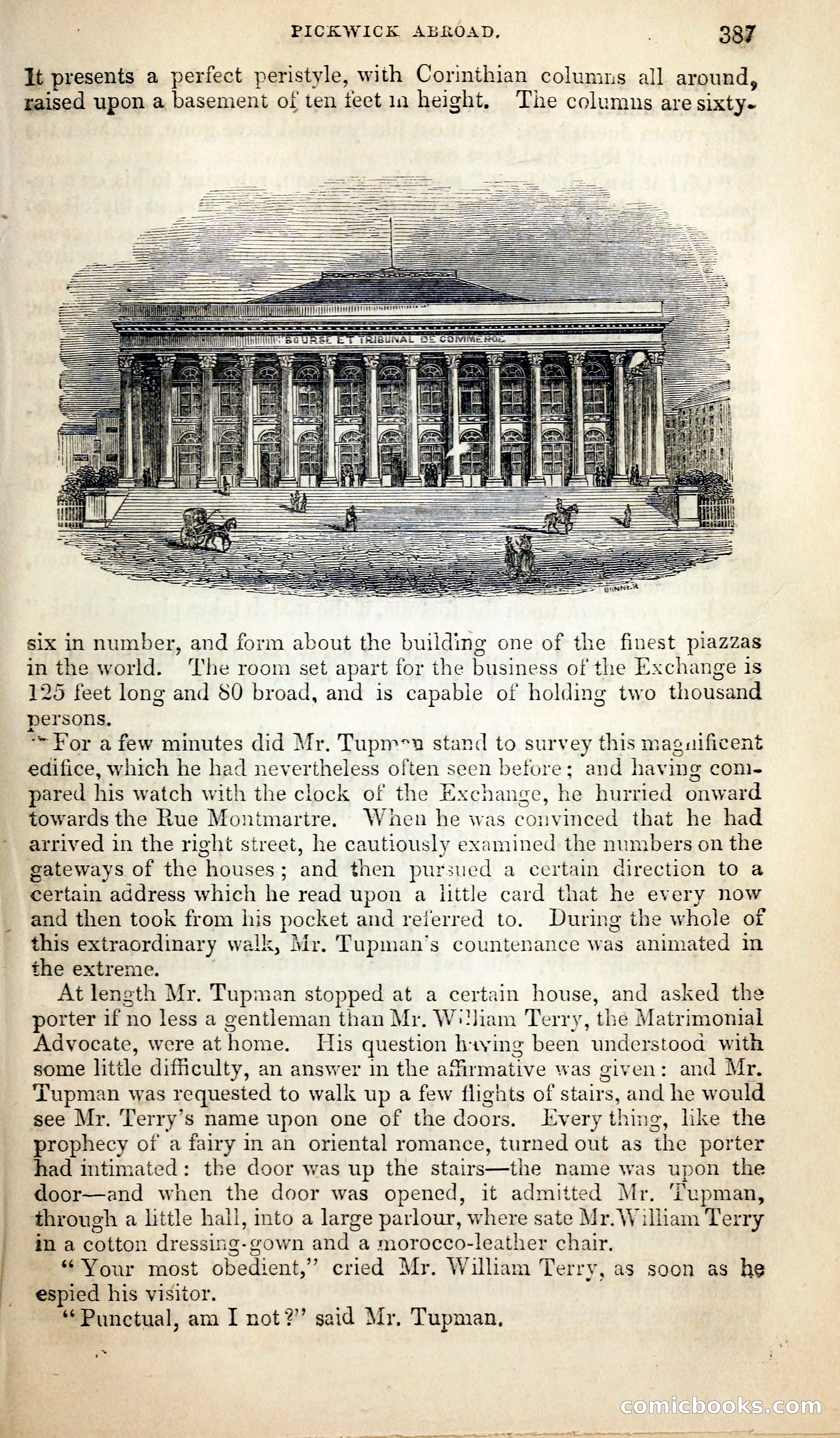 Pickwick Abroad; or, The Tour in France — page 400 of 399