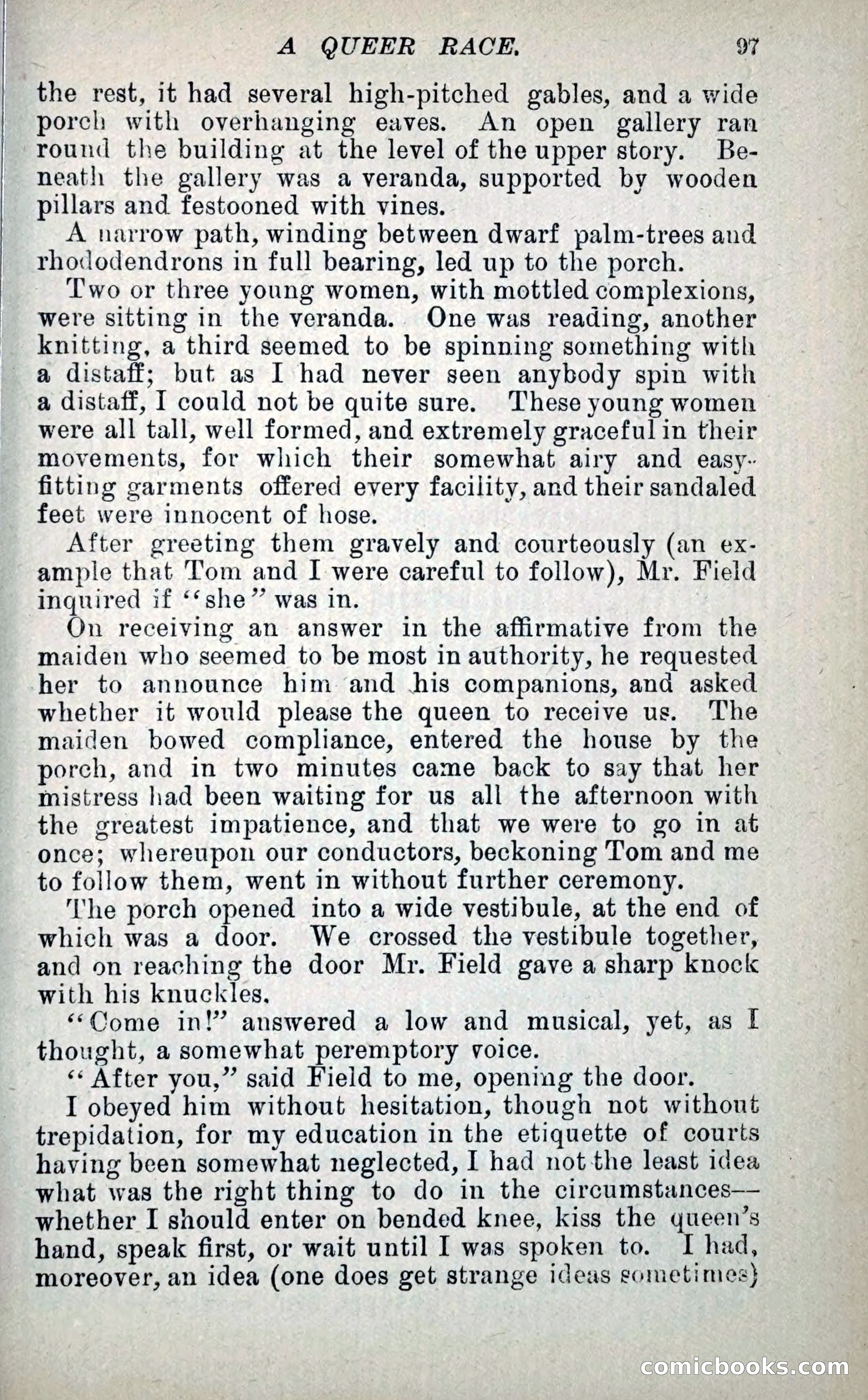 A Queer Race: The Story of a Strange People — page 100 of 195