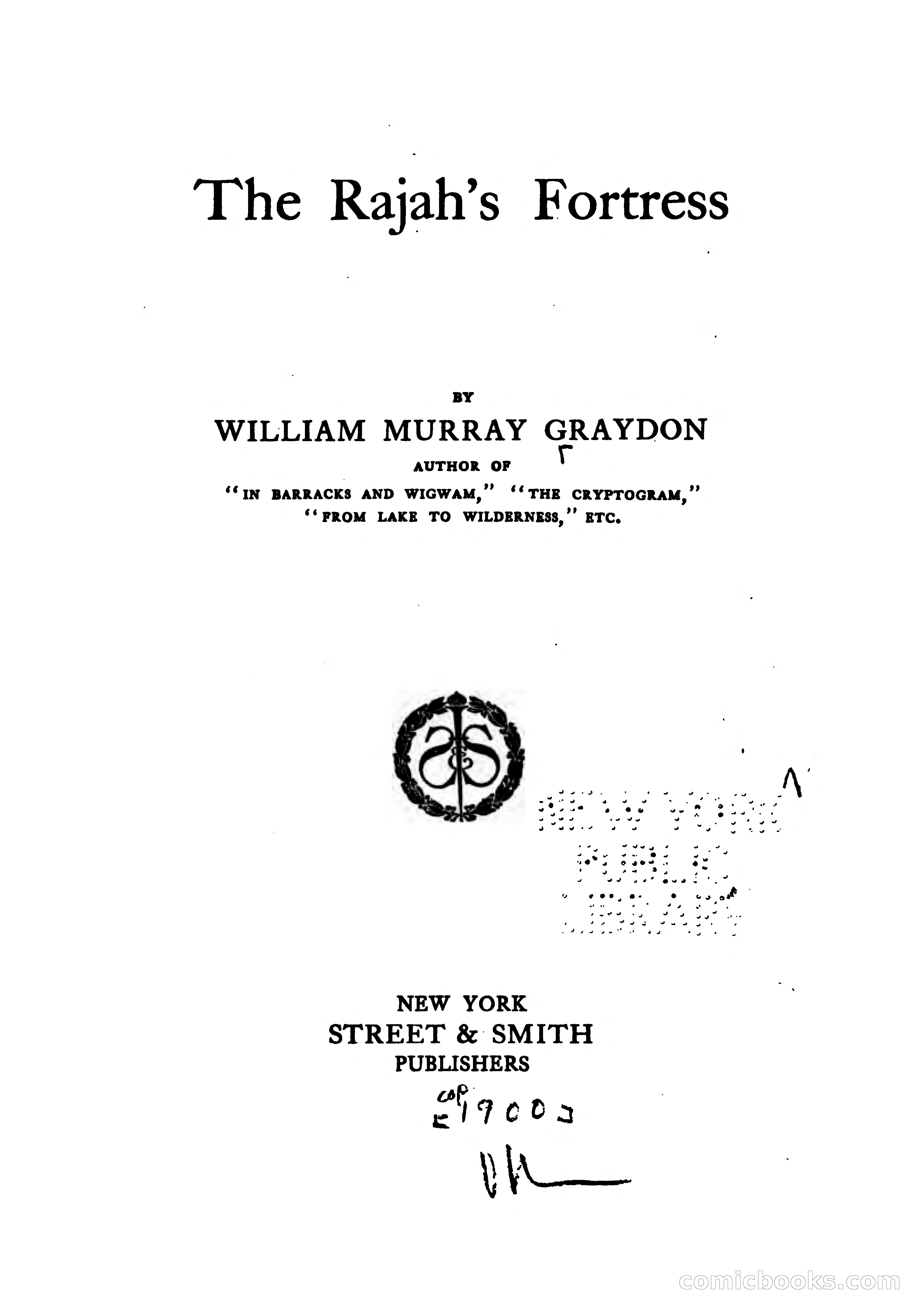 The Rajah's Fortress — page 12 of 336