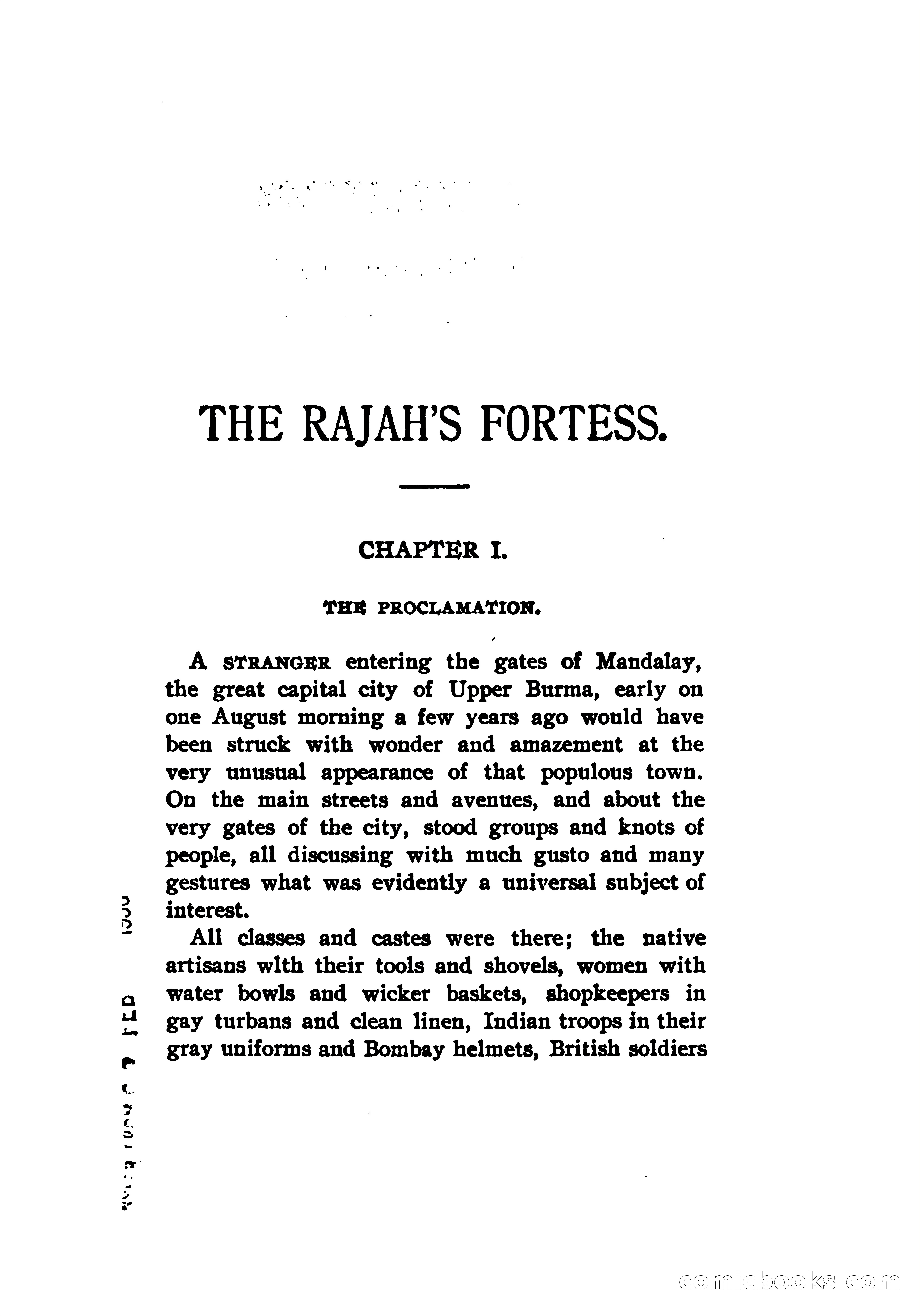 The Rajah's Fortress — page 14 of 336