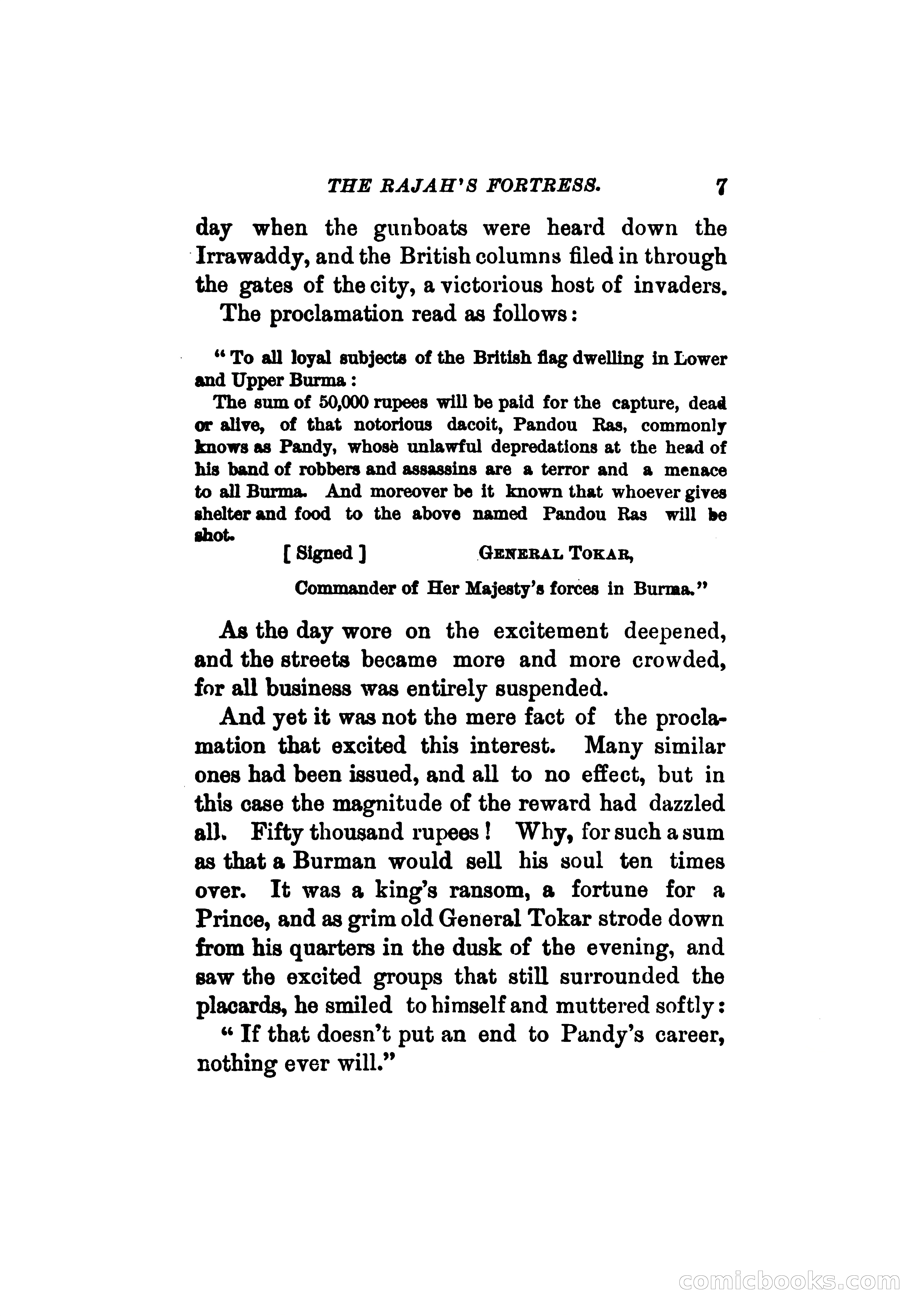 The Rajah's Fortress — page 16 of 336