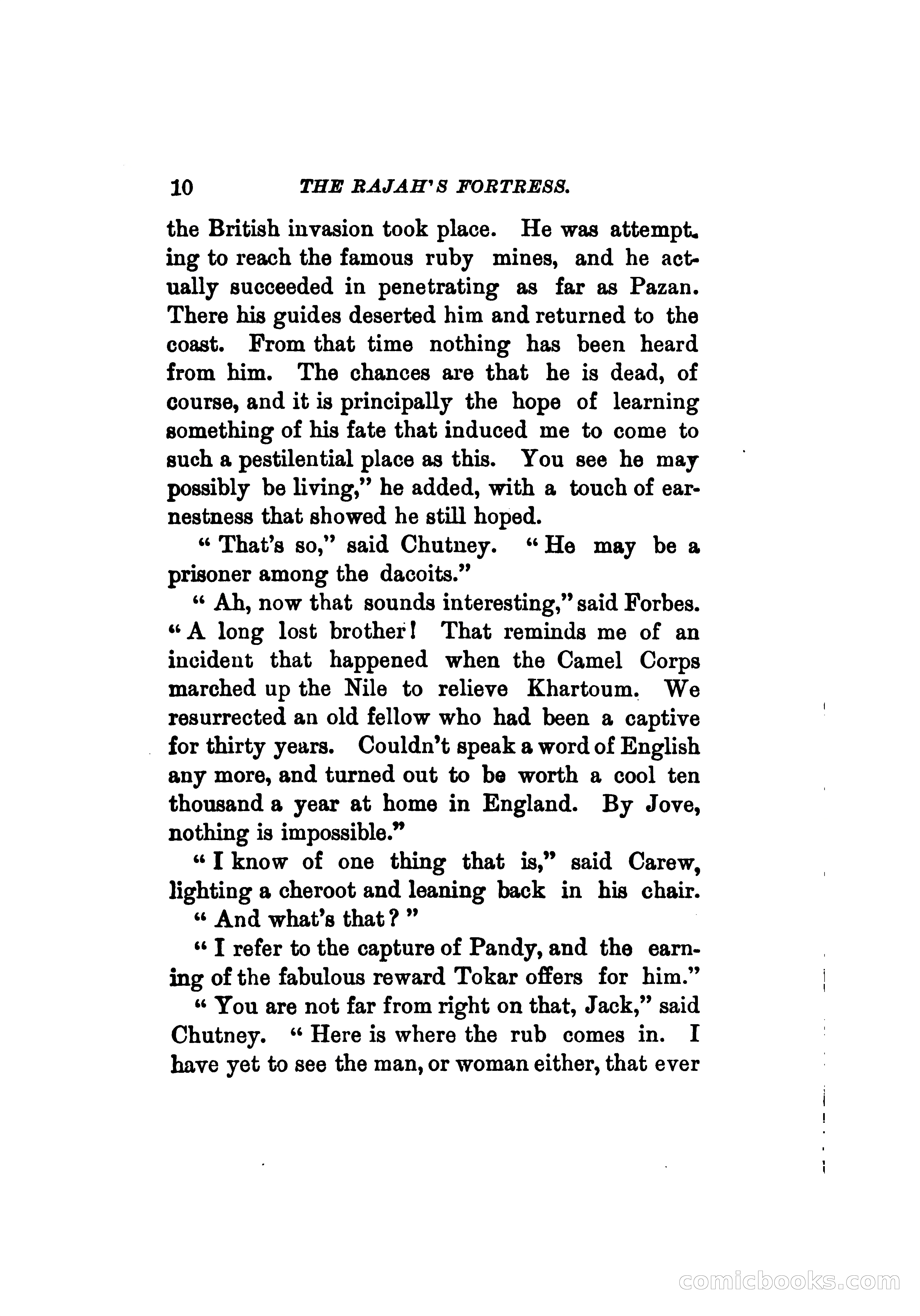 The Rajah's Fortress — page 19 of 336