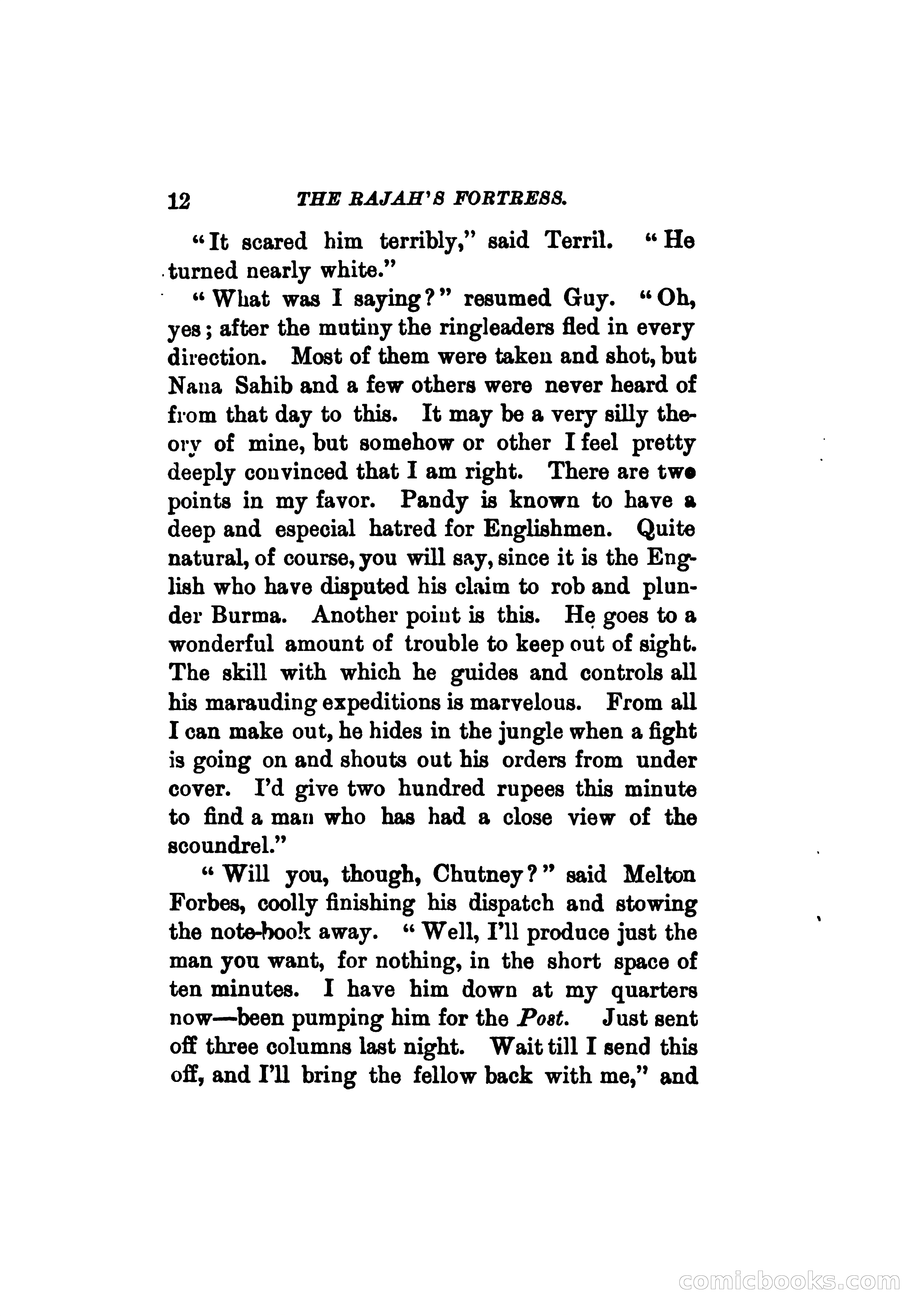 The Rajah's Fortress — page 21 of 336