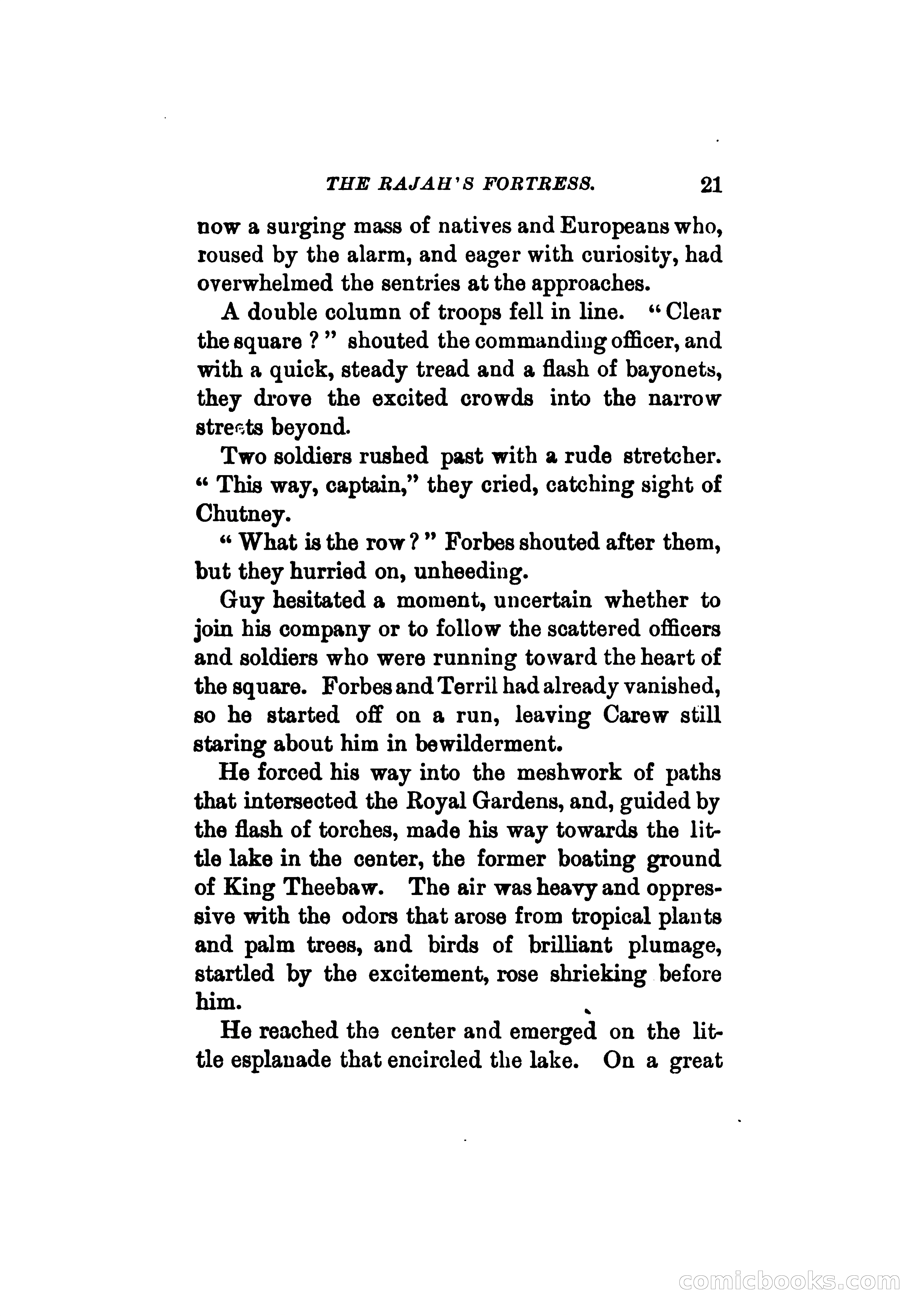 The Rajah's Fortress — page 30 of 336