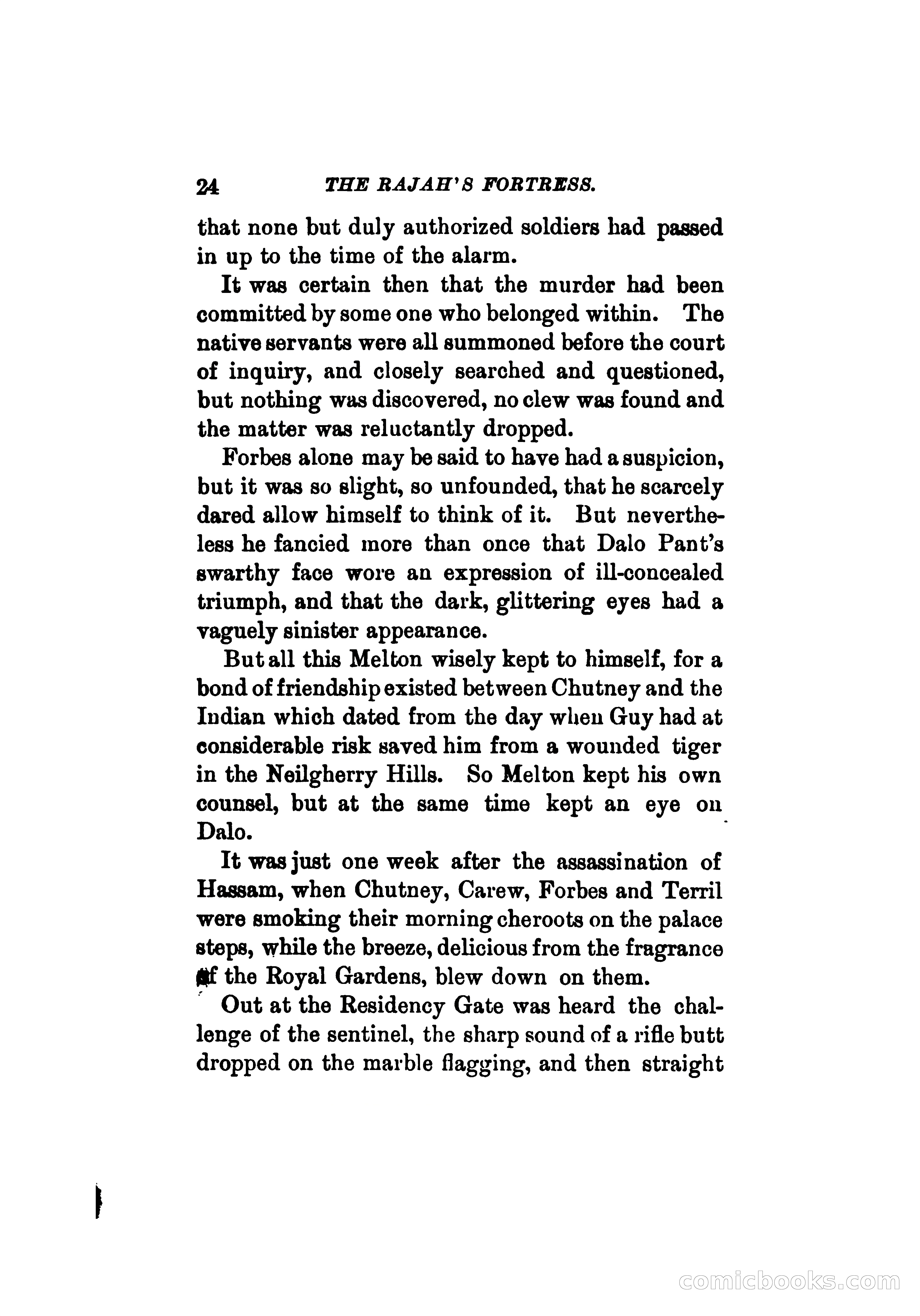 The Rajah's Fortress — page 33 of 336