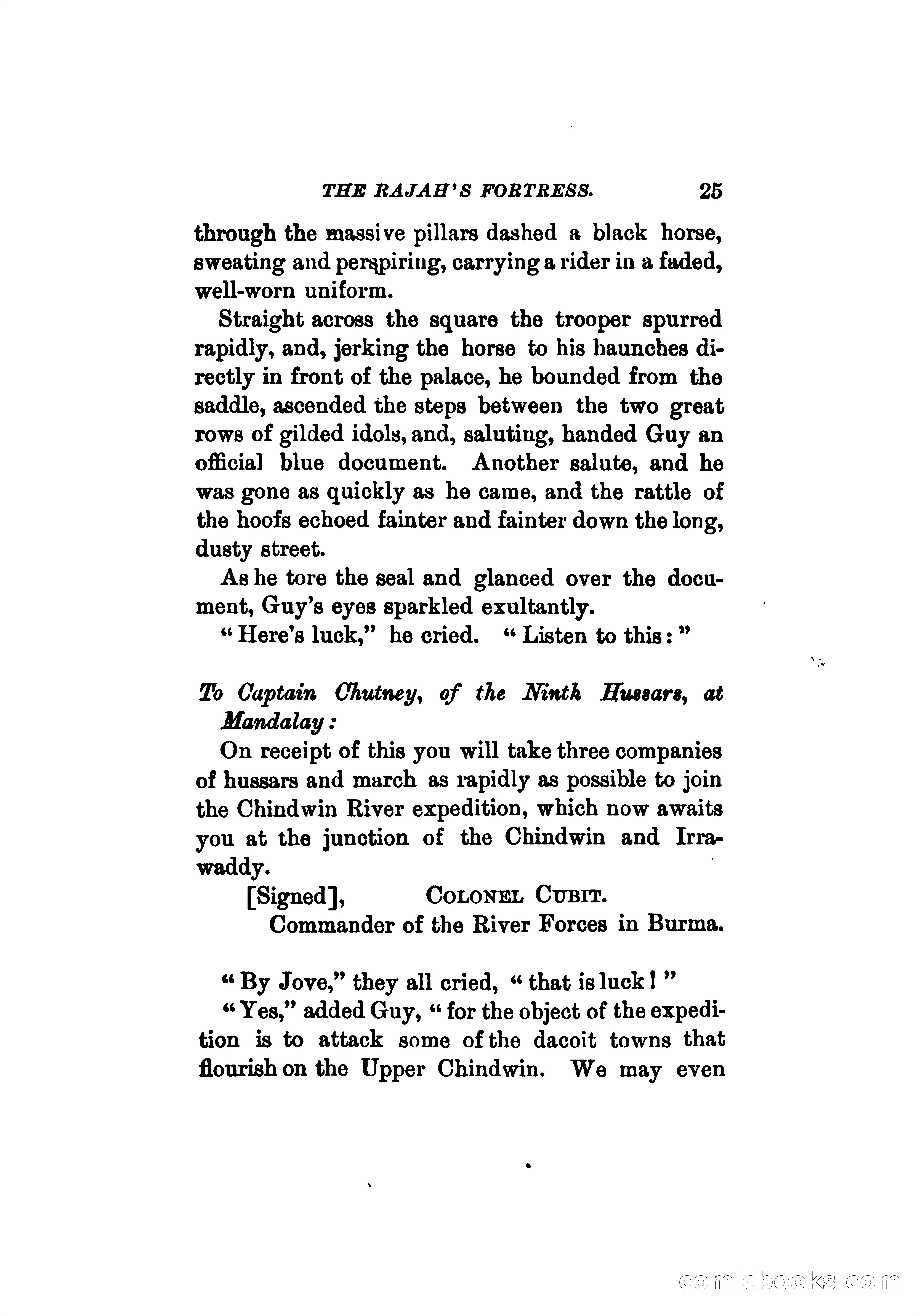 The Rajah's Fortress — page 34 of 336