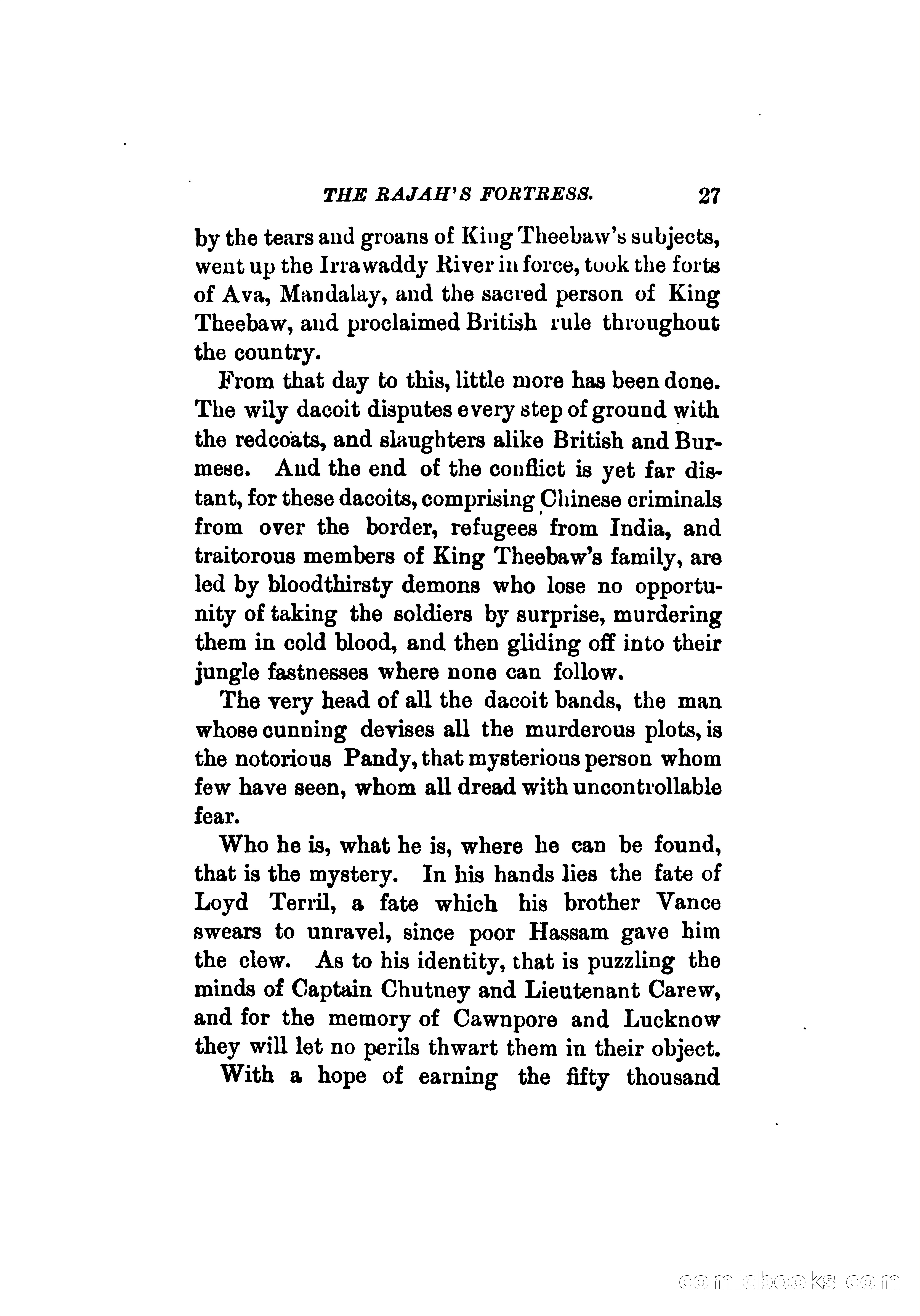 The Rajah's Fortress — page 36 of 336