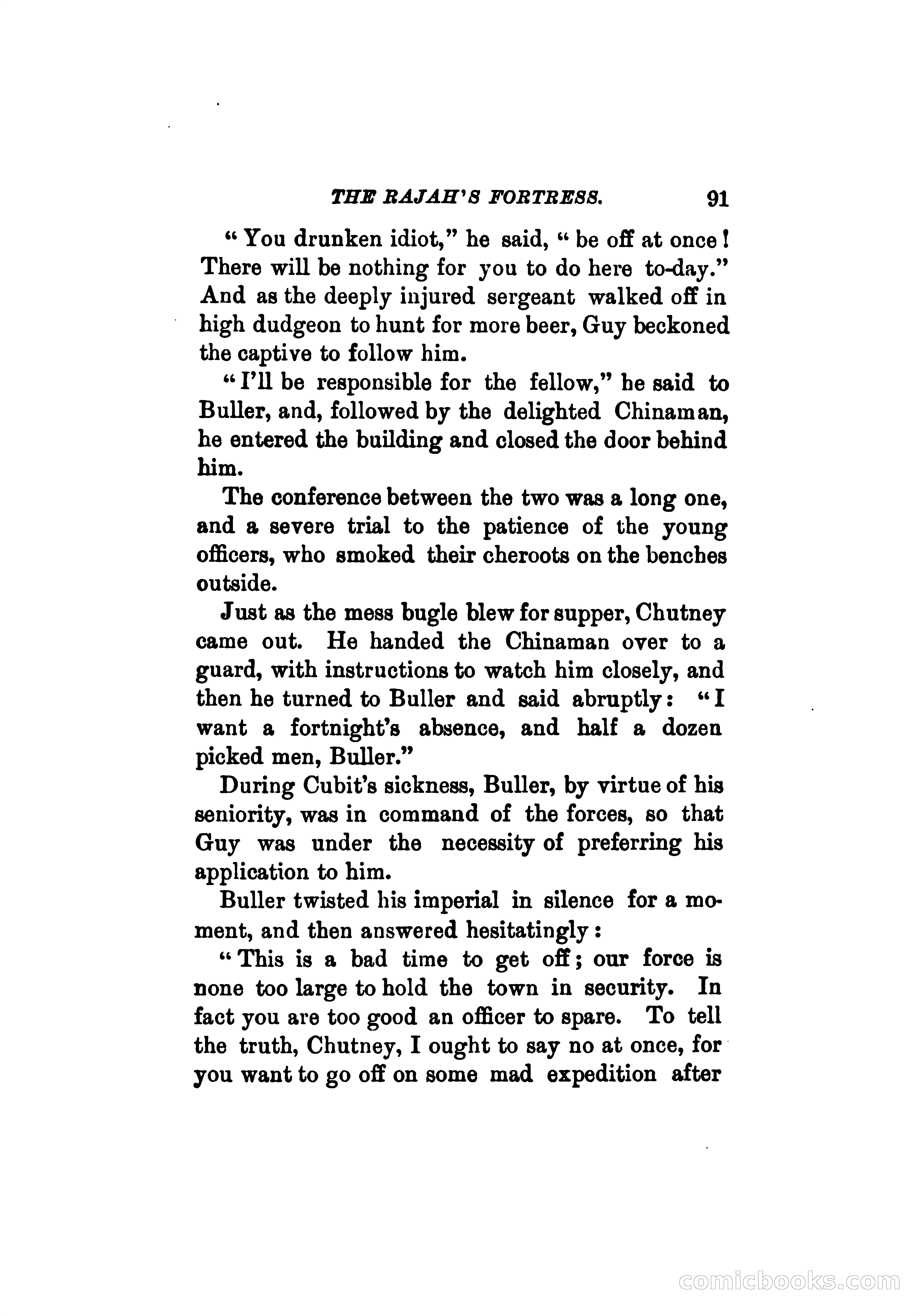 The Rajah's Fortress — page 100 of 336