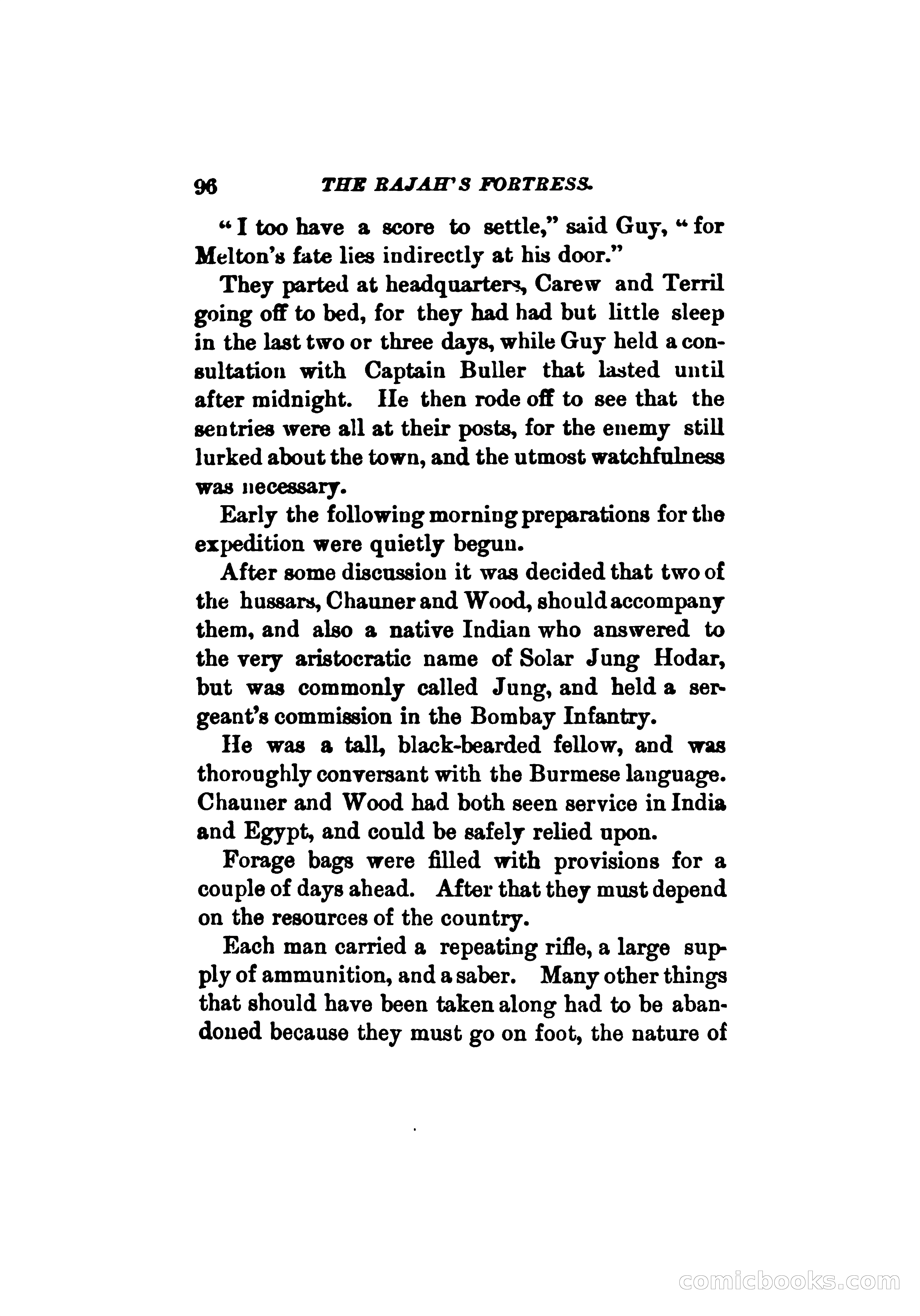 The Rajah's Fortress — page 105 of 336