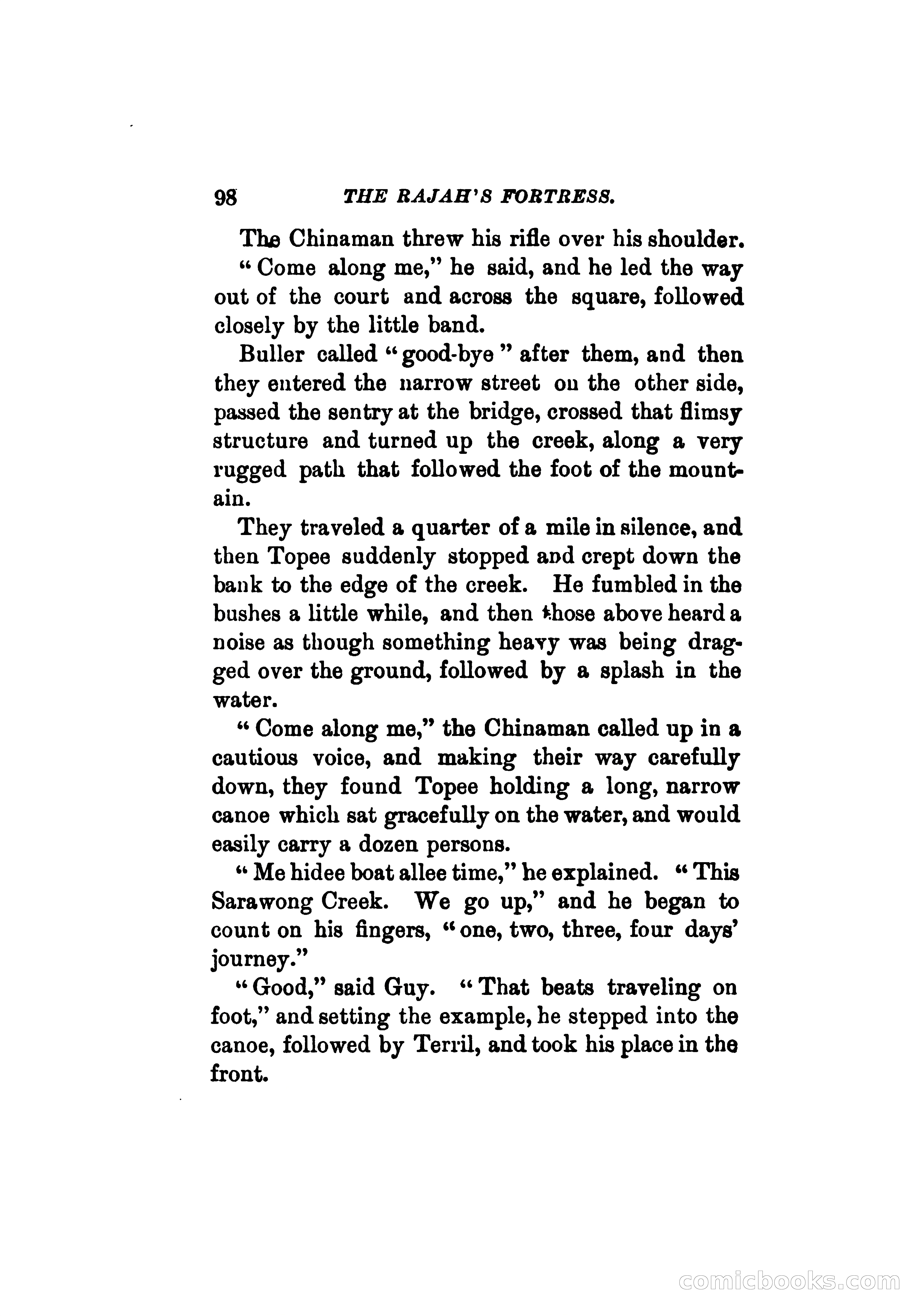 The Rajah's Fortress — page 107 of 336