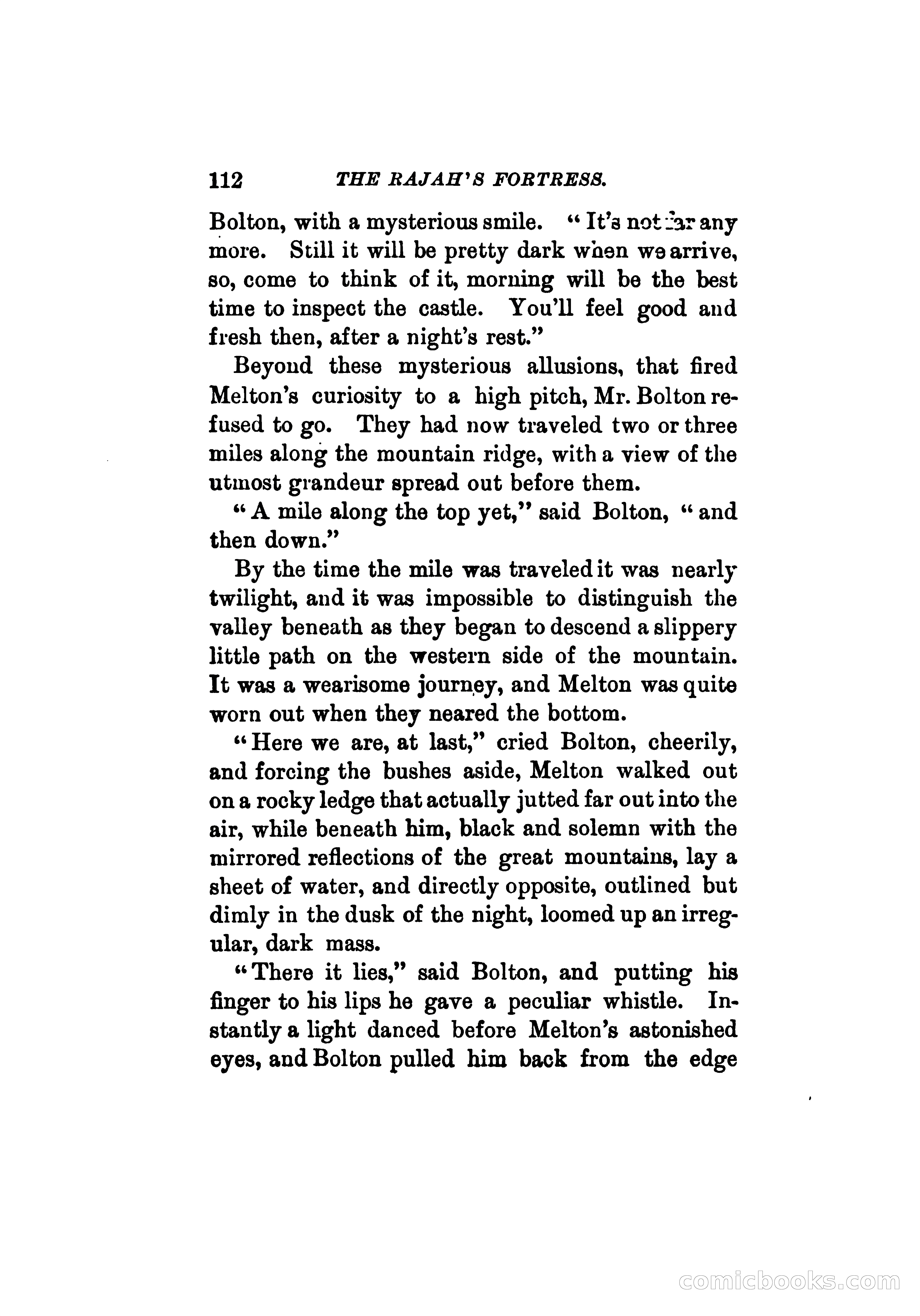 The Rajah's Fortress — page 121 of 336