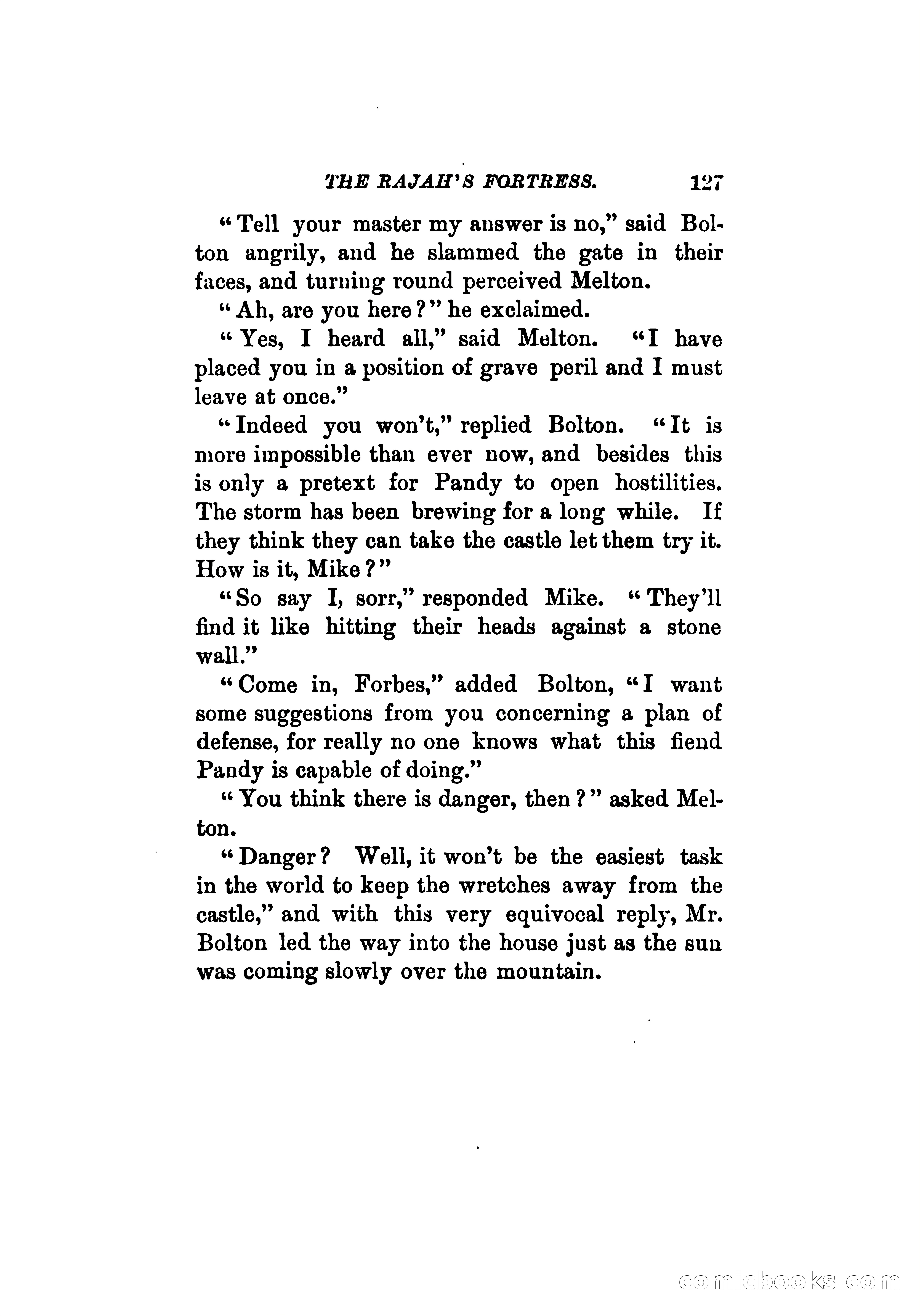 The Rajah's Fortress — page 136 of 336