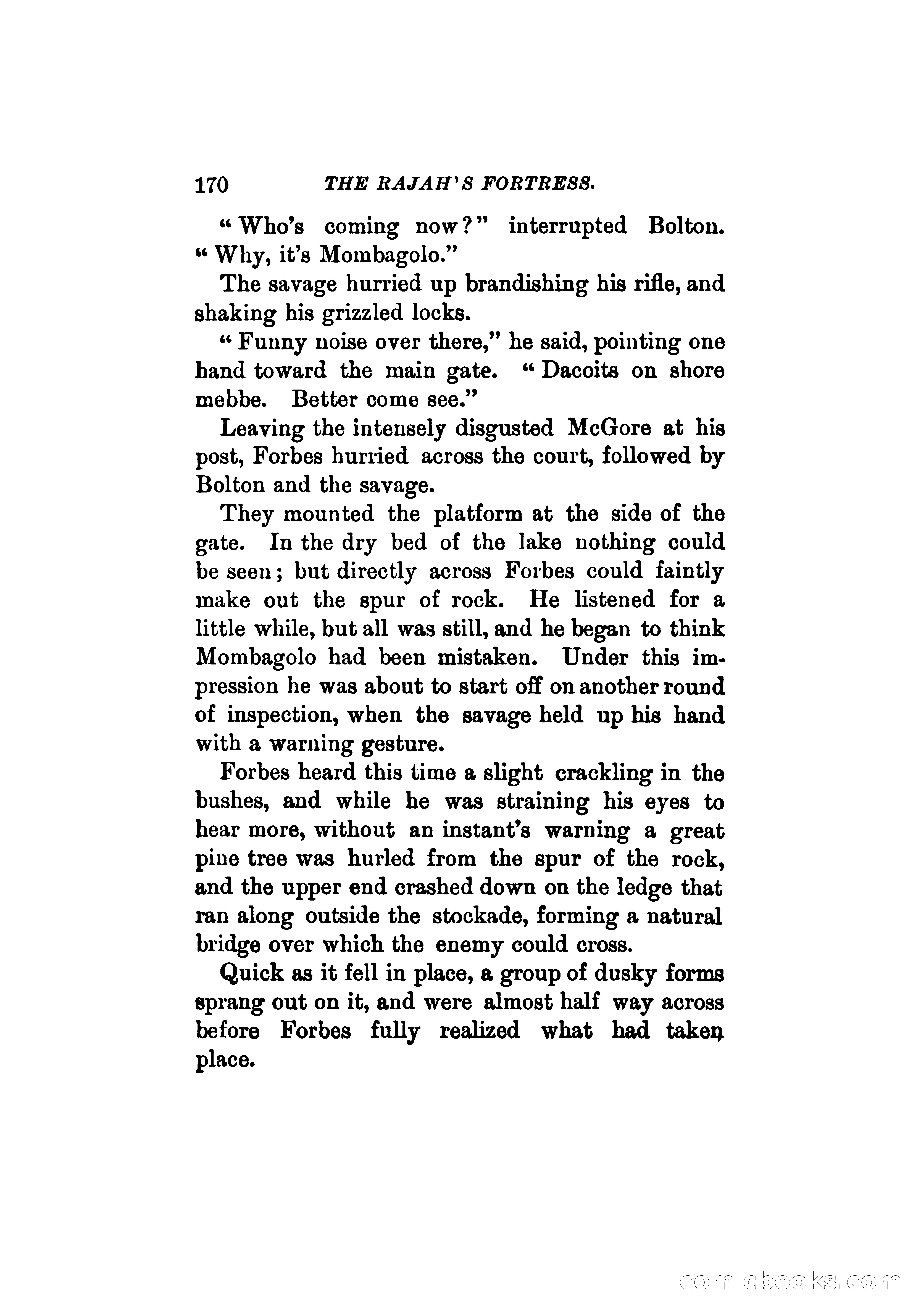 The Rajah's Fortress — page 181 of 336