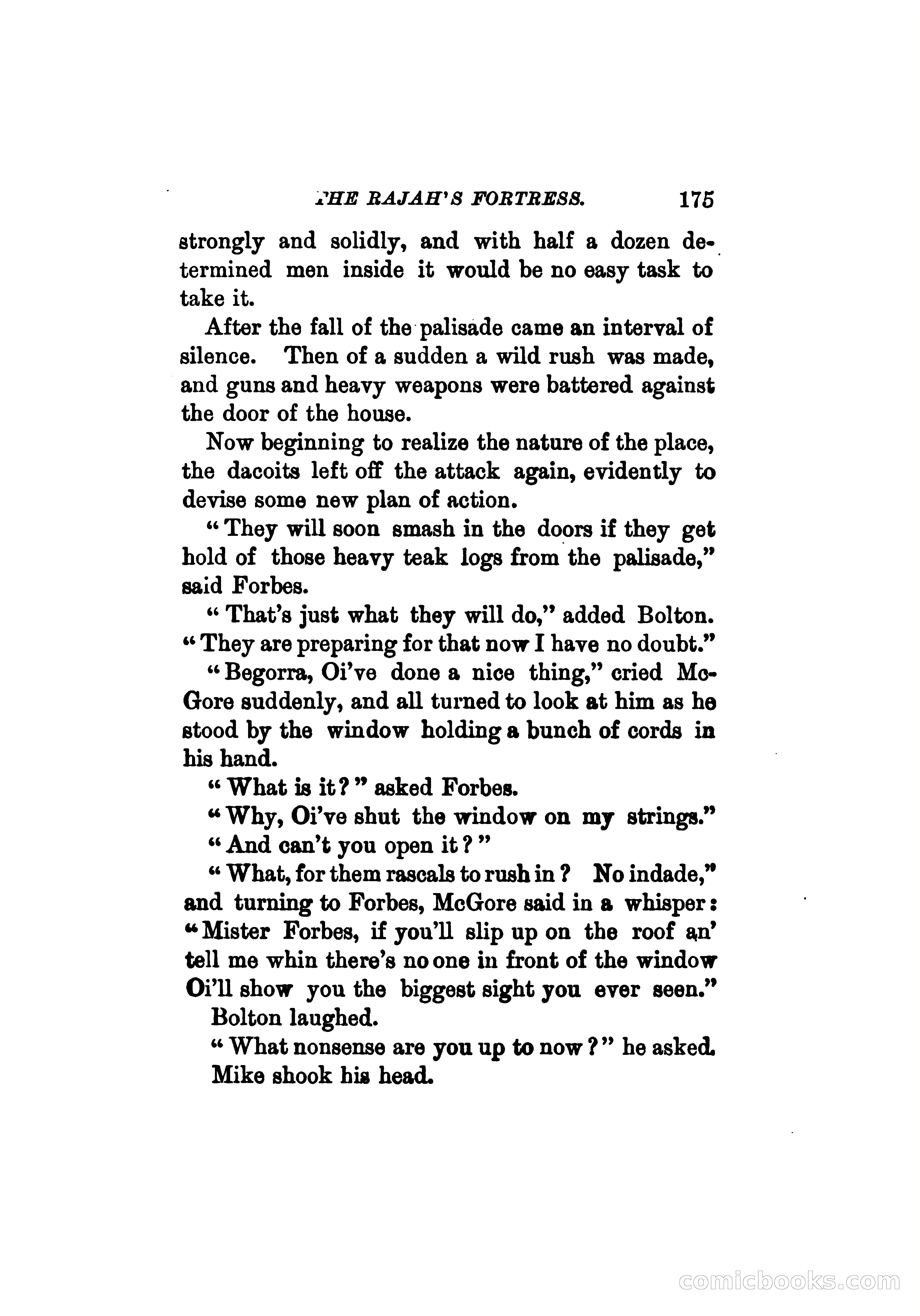 The Rajah's Fortress — page 186 of 336
