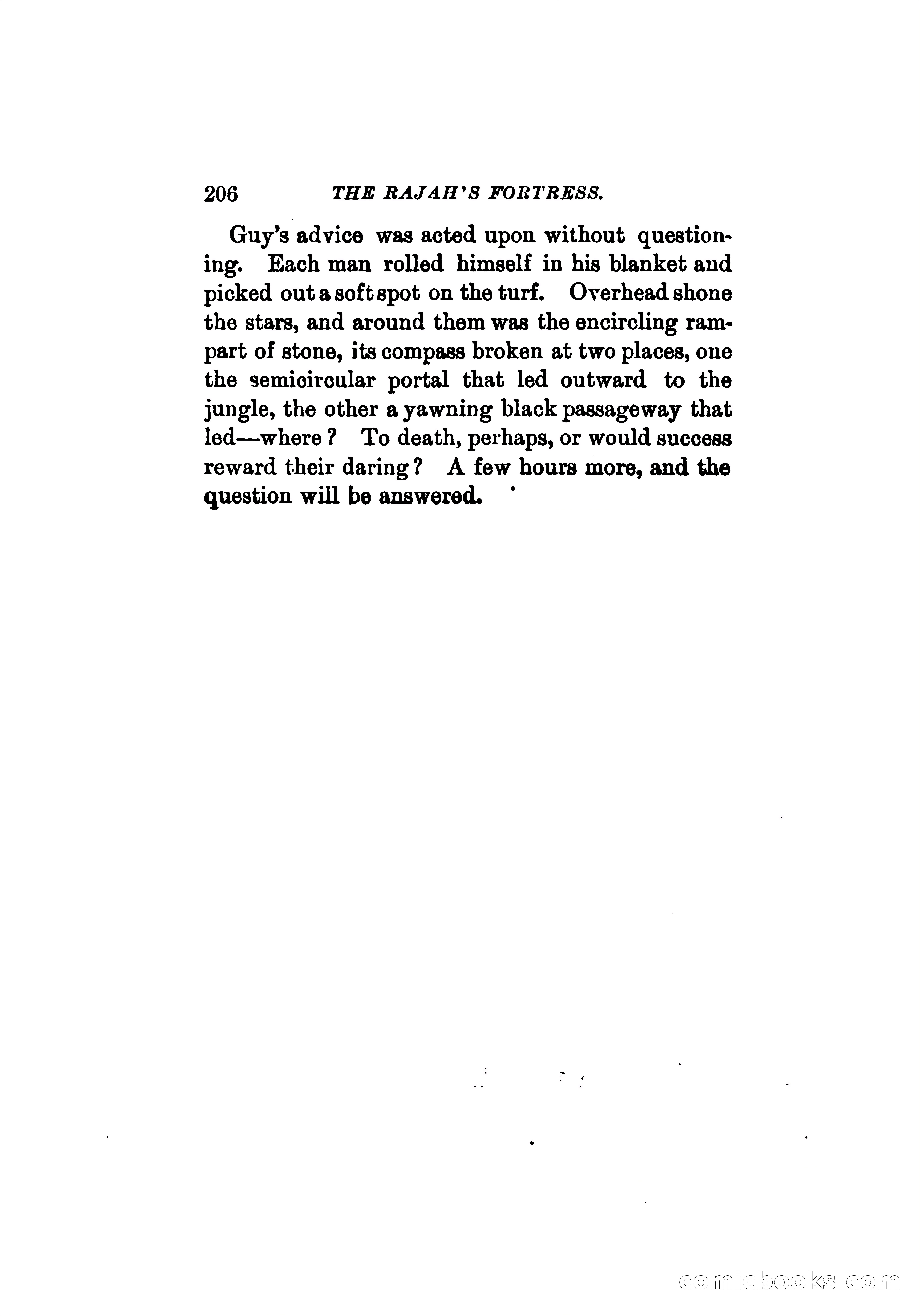 The Rajah's Fortress — page 217 of 336