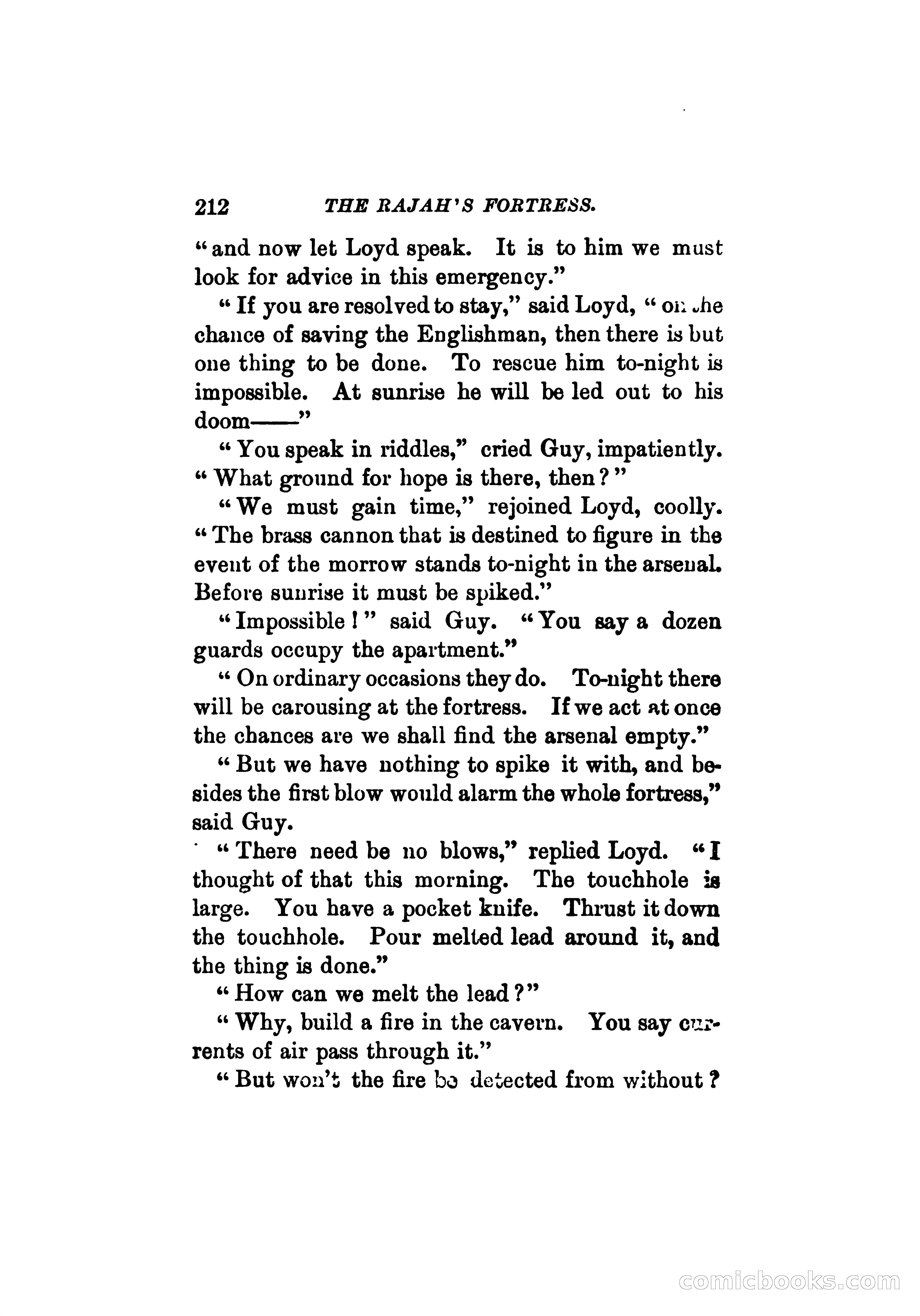 The Rajah's Fortress — page 225 of 336