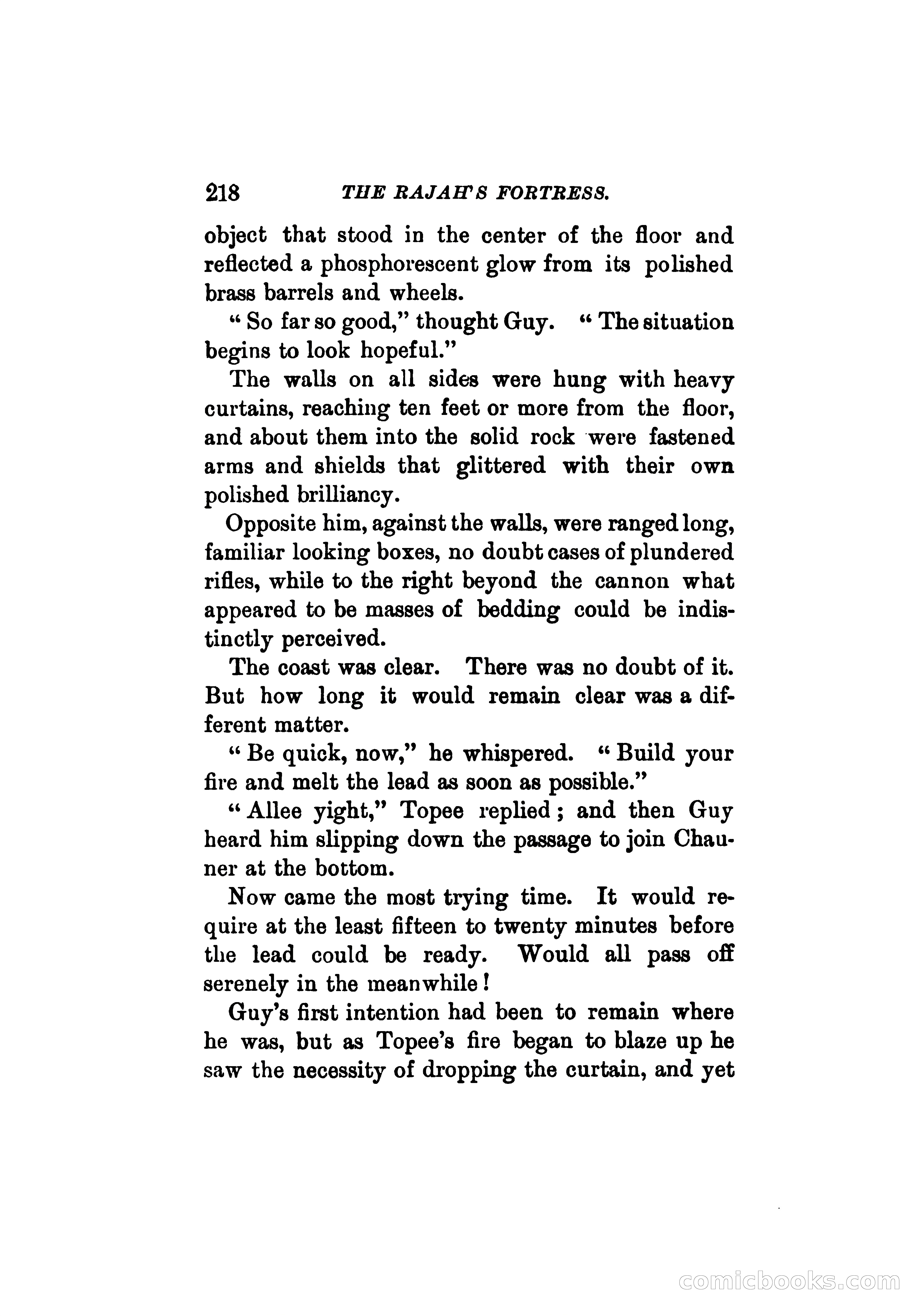 The Rajah's Fortress — page 231 of 336