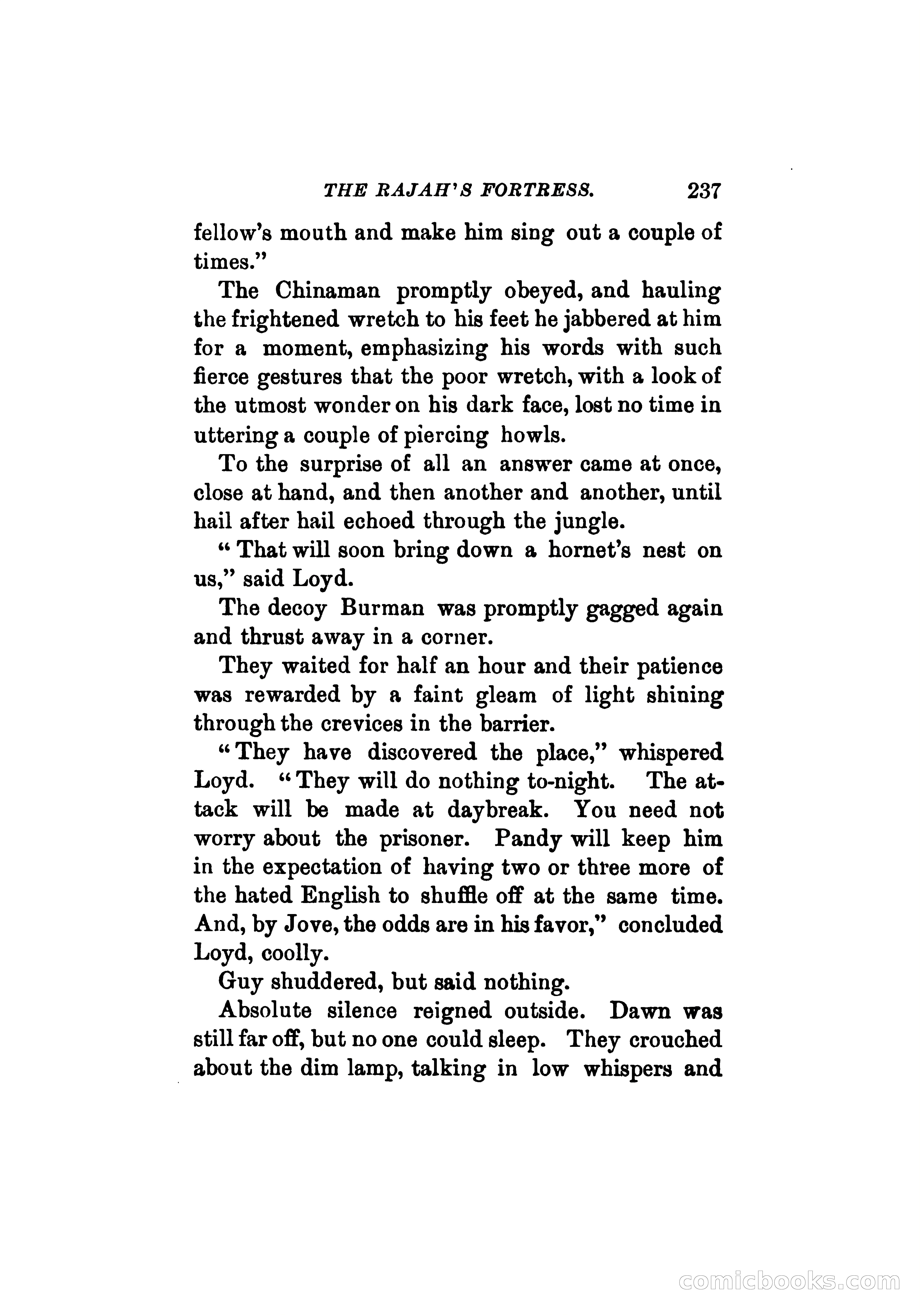 The Rajah's Fortress — page 250 of 336